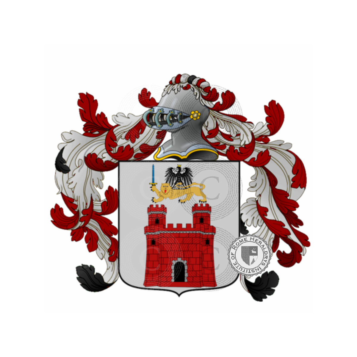 Coat of arms of familyContin o Contino, Contino