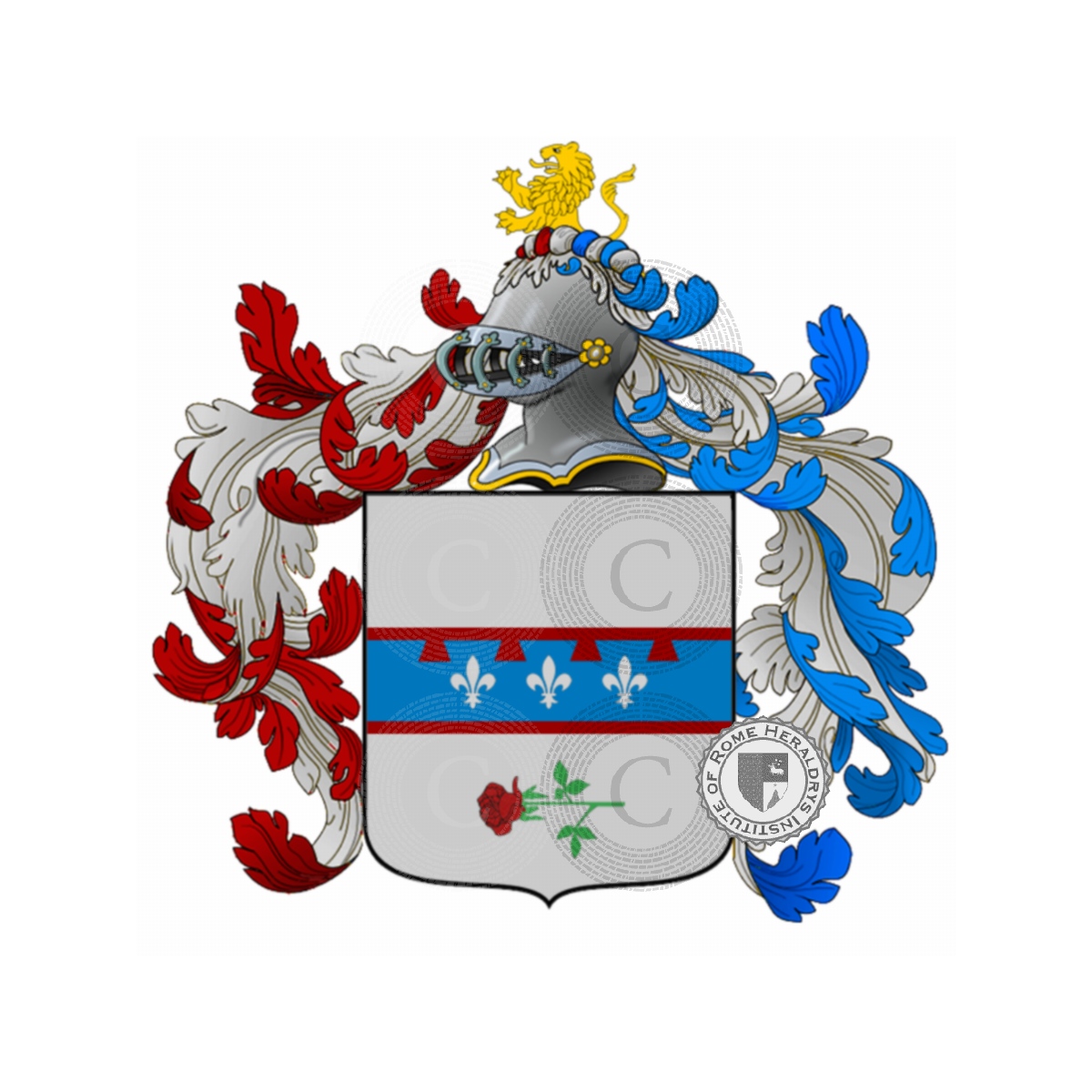 Coat of arms of familyMarcolini, Marcolin,Marcolino