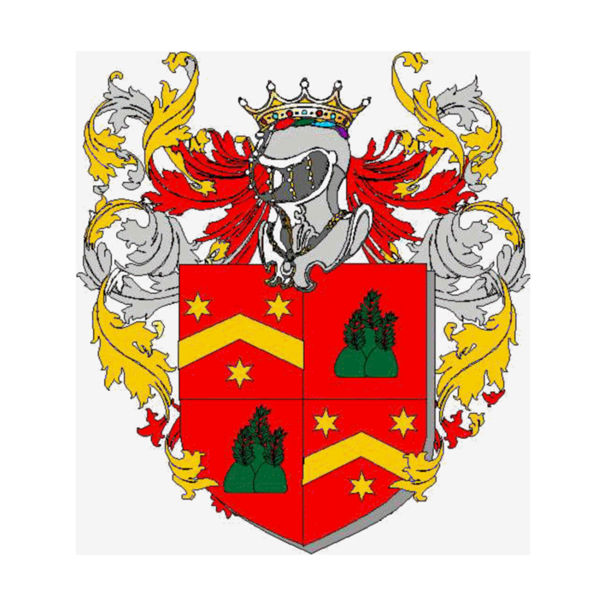 Wappen der FamilieCalori Celsis