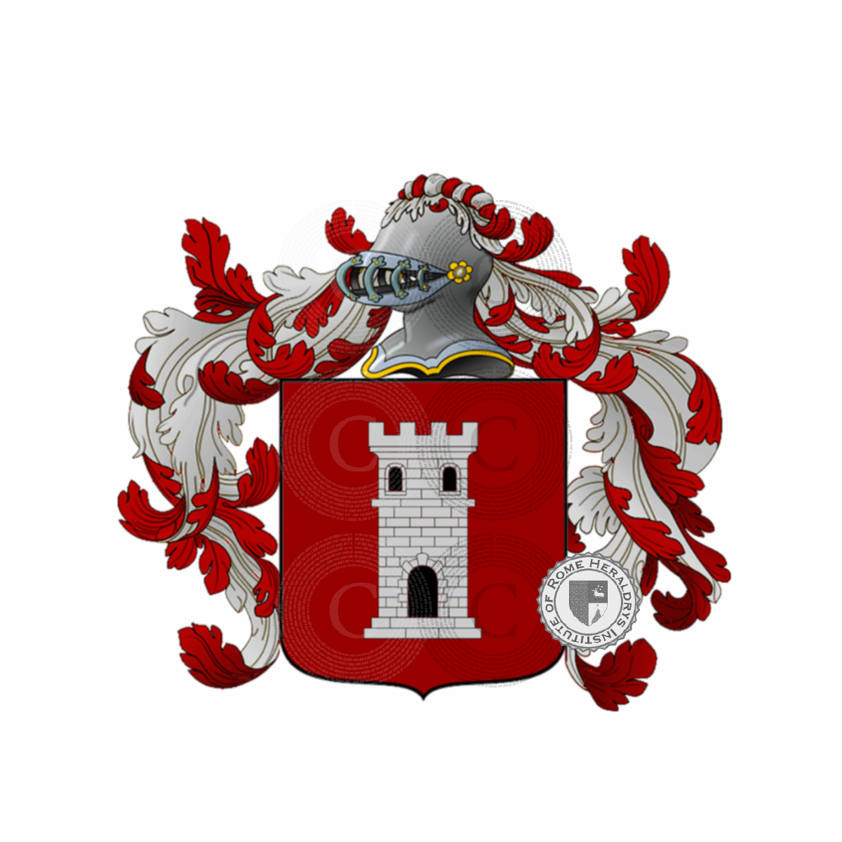 Wappen der FamiliePortello