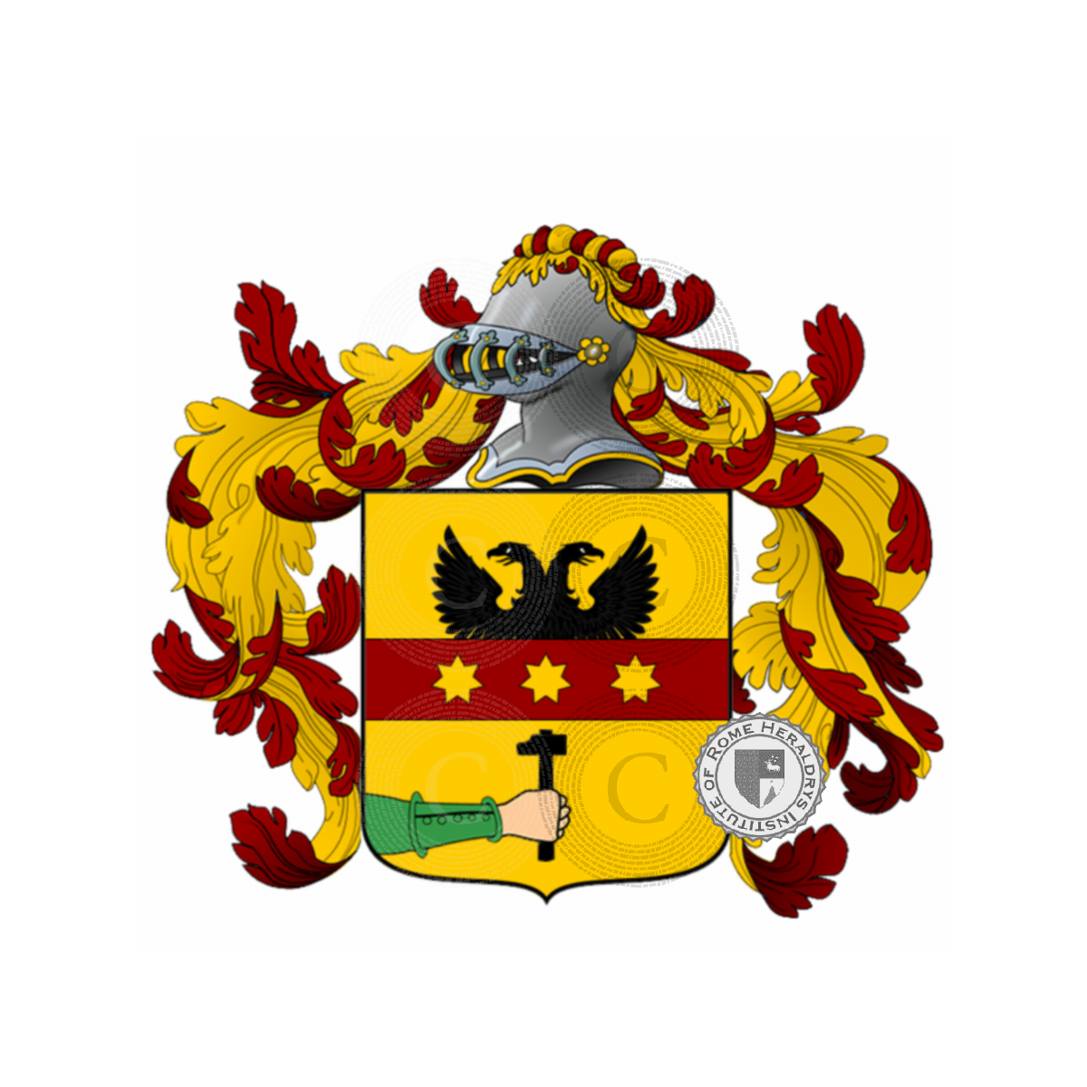 Wappen der FamilieMazzoni, Mazzonna