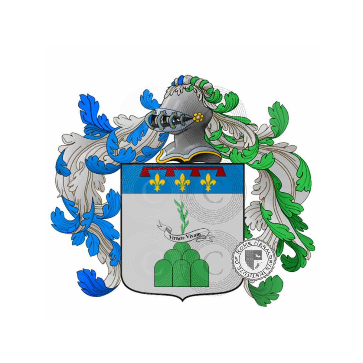 Coat of arms of familyfabretti