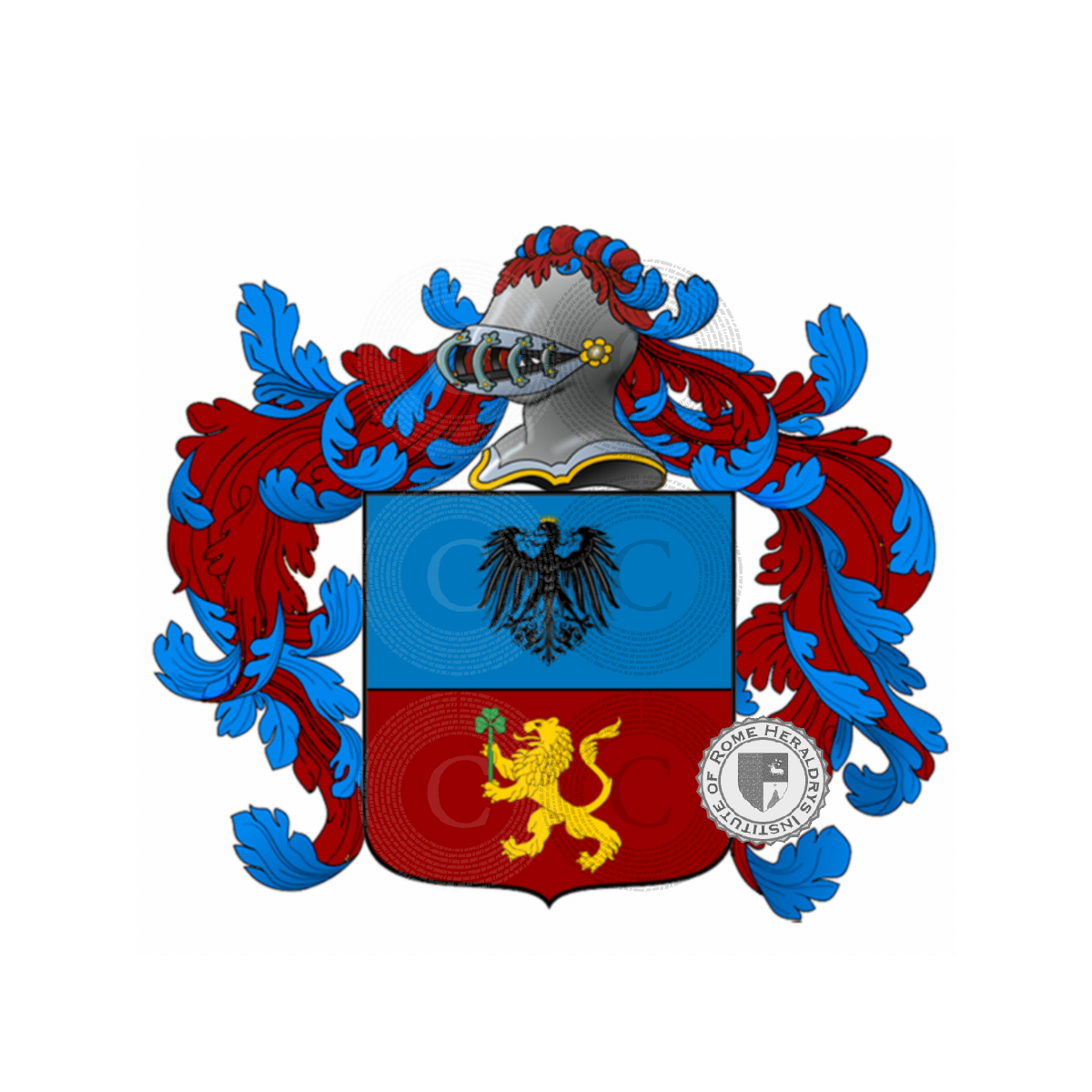 Coat of arms of familybenintendi (torino)