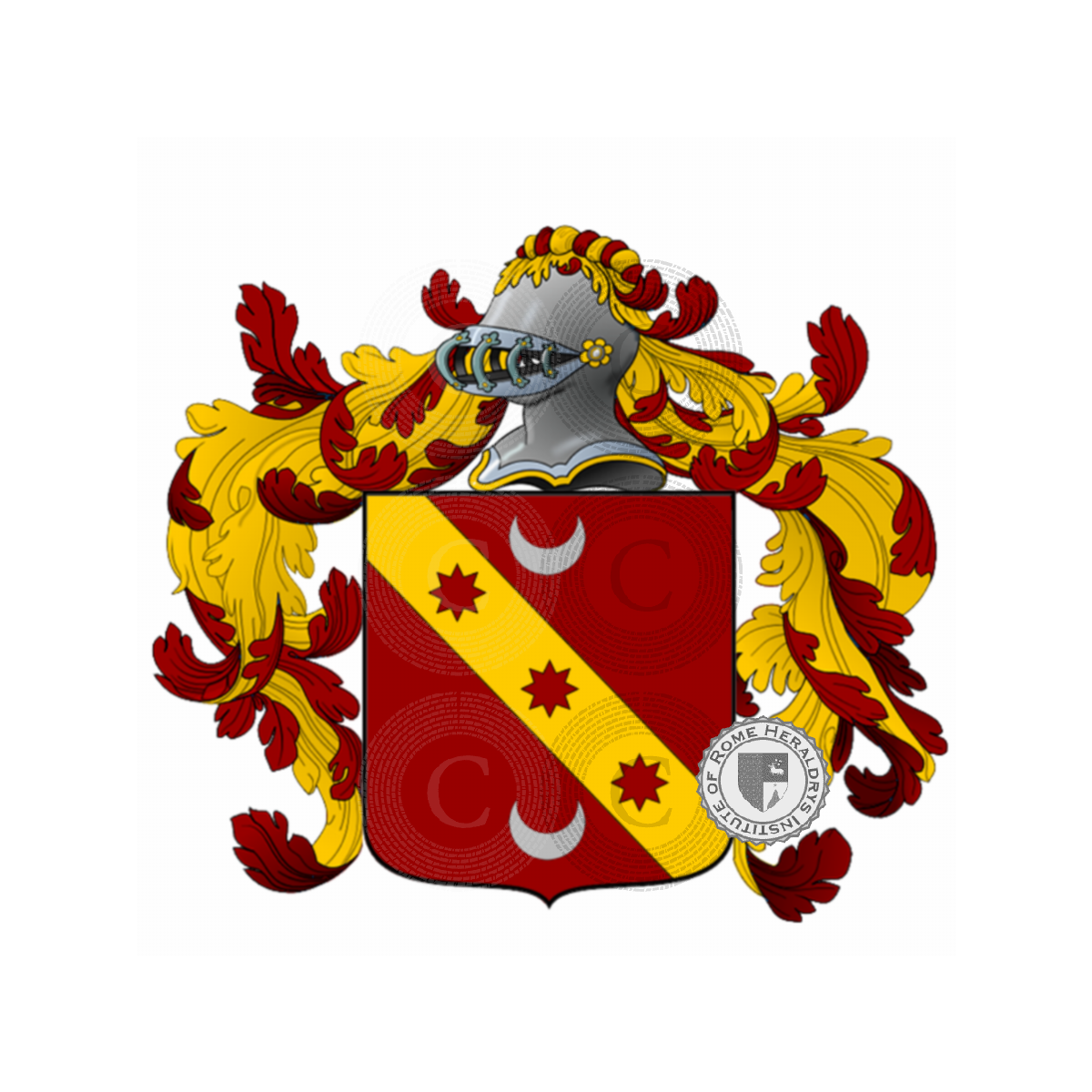 Coat of arms of familyNani (toscana)