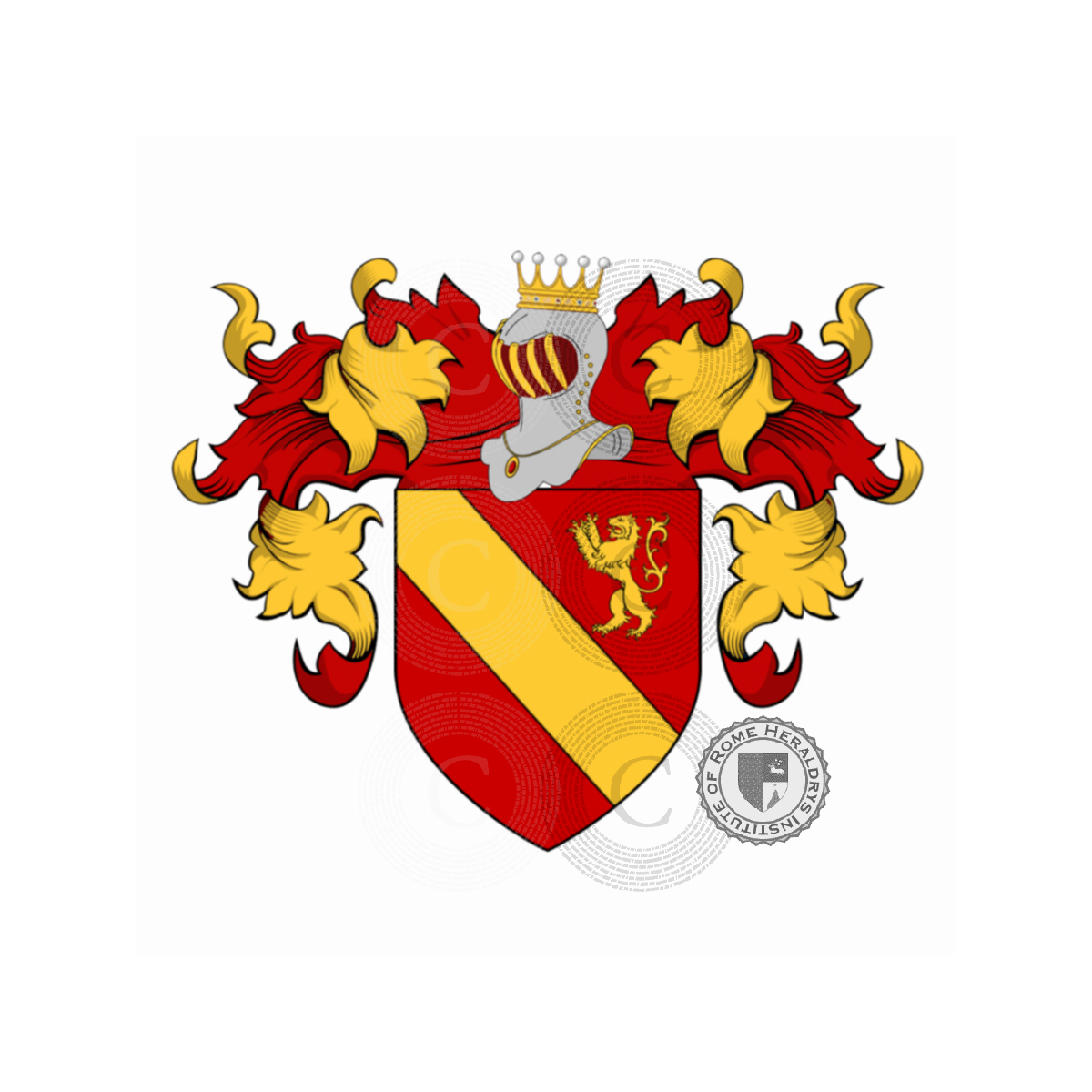 Coat of arms of familyGeraci, Geracci,Girachio,Ieraci,Iraci