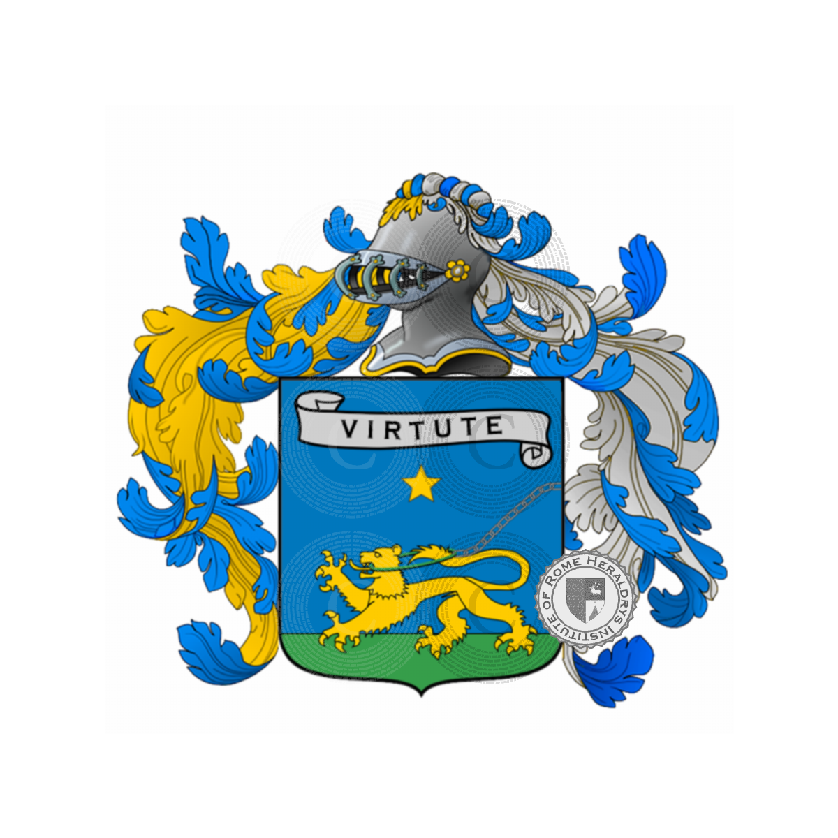 Escudo de la familiaBardelli, Bardella o Tardella, Bardella,Tardella