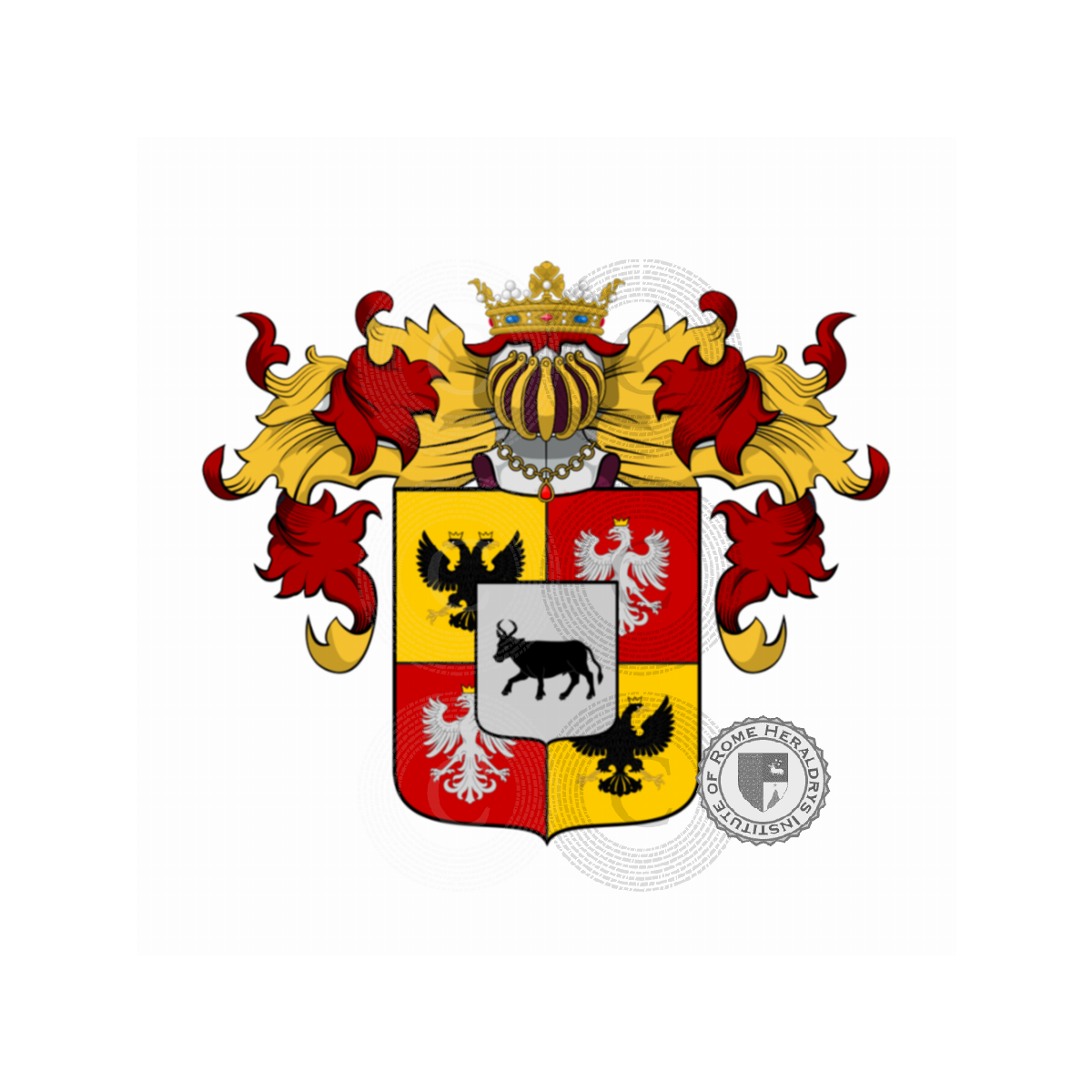 Wappen der FamilieManzoni