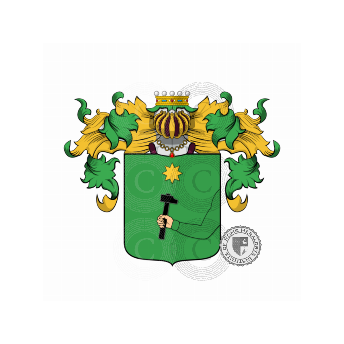 Wappen der FamilieMagnanini