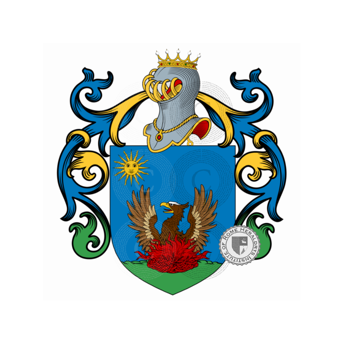 Coat of arms of familyBruggia, Bruges,Bruggia