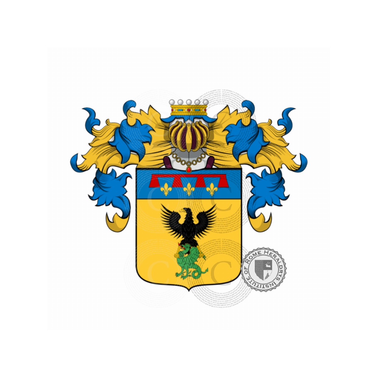Coat of arms of familyGhelfi