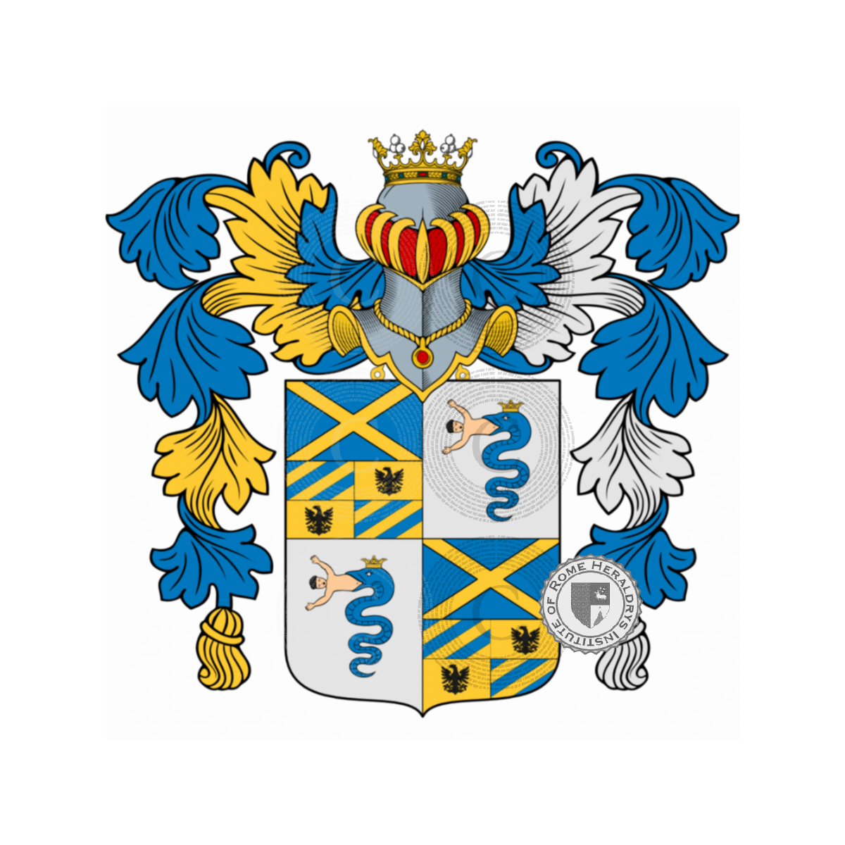 Coat of arms of familyBilli, Bia,Bigli,Billi,Billia