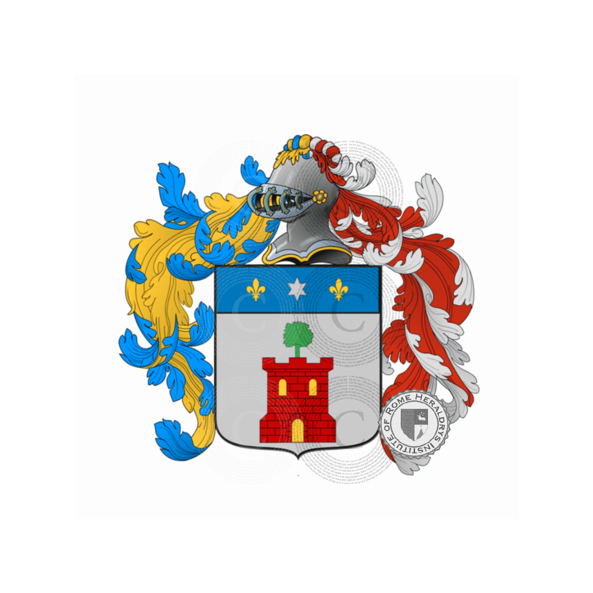 Wappen der FamilieVicari or Vicarioli