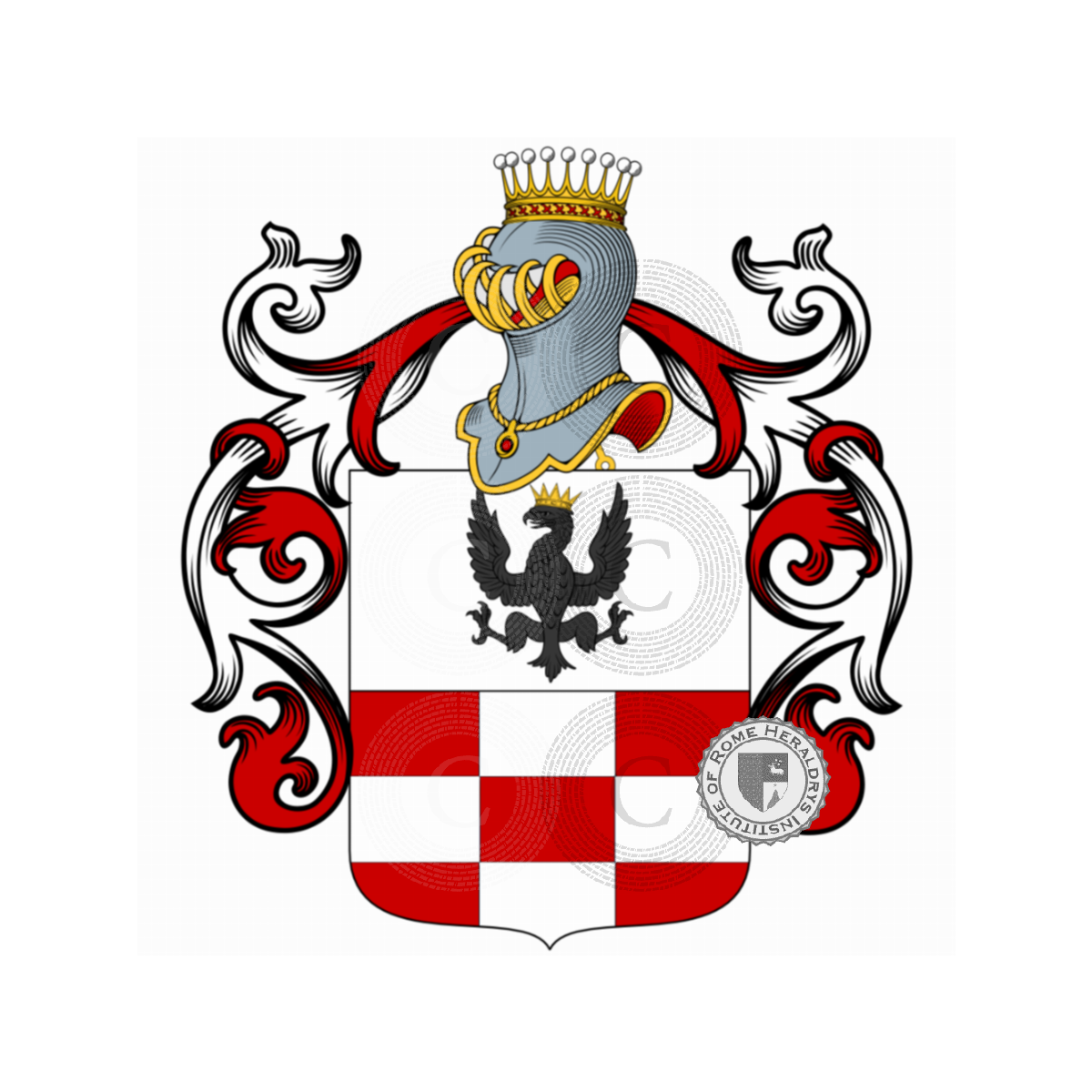 Wappen der FamilieMatarazzo, Matarazzo di Licosa