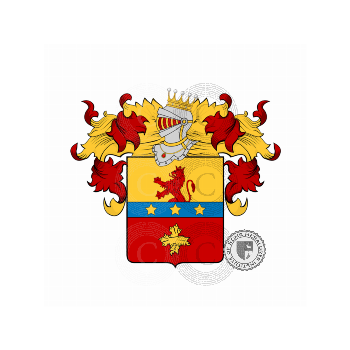 Coat of arms of familyZampello