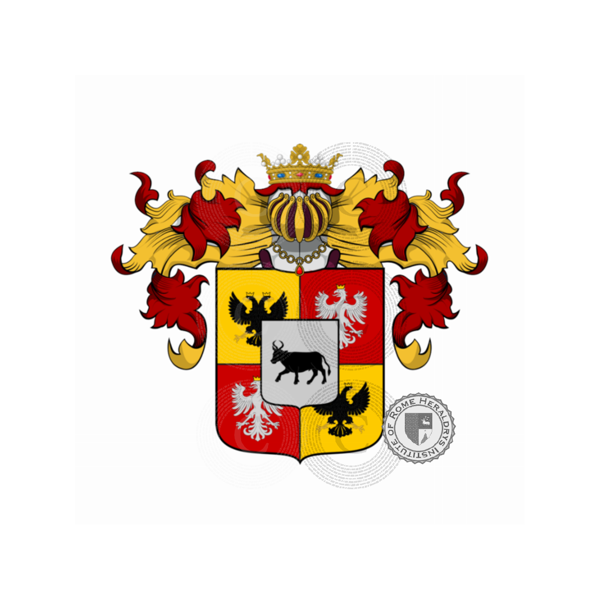 Coat of arms of familyManzoni