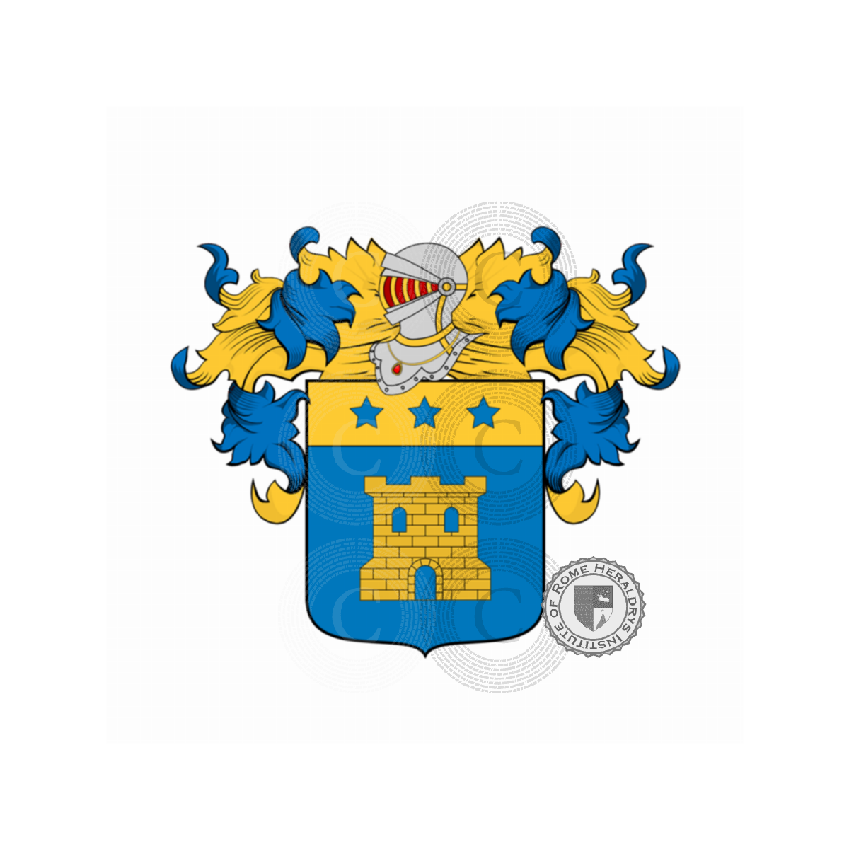 Coat of arms of familyCattaruzza