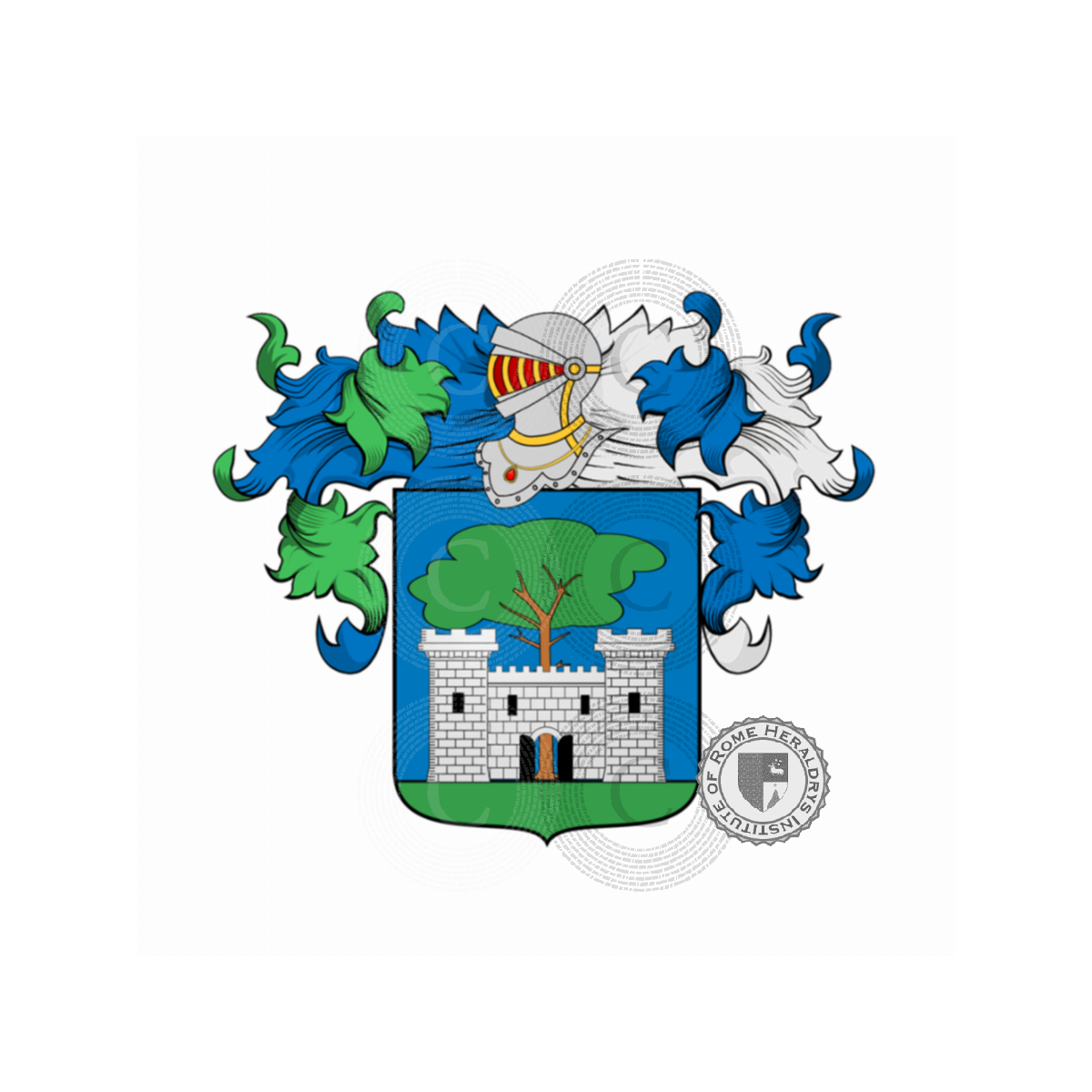 Wappen der FamilieVilla, Villa (de, del della)