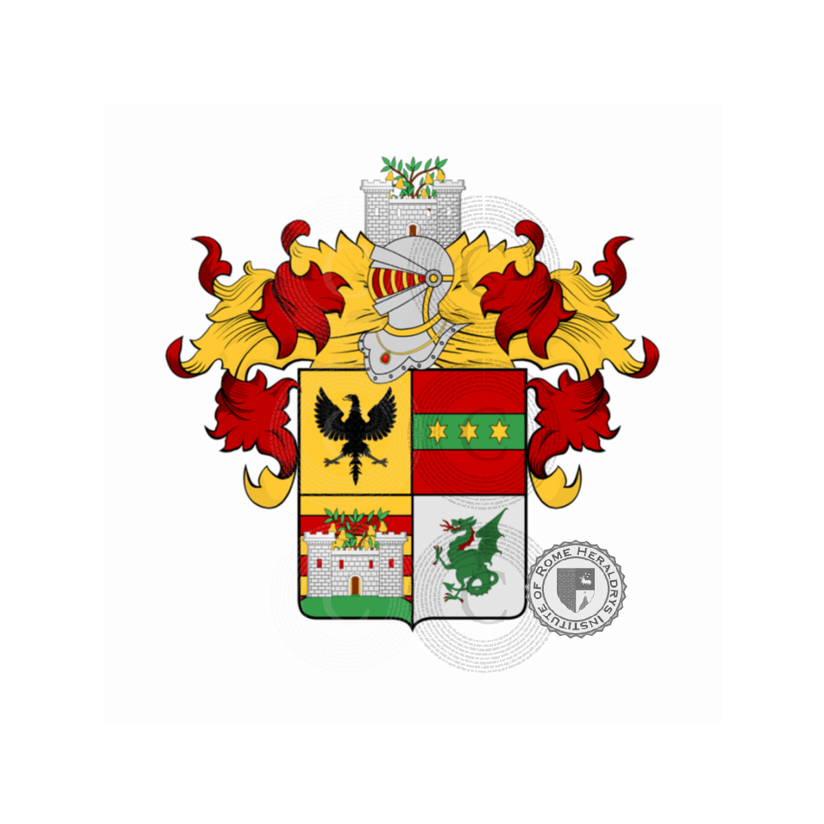 Coat of arms of familyPerego