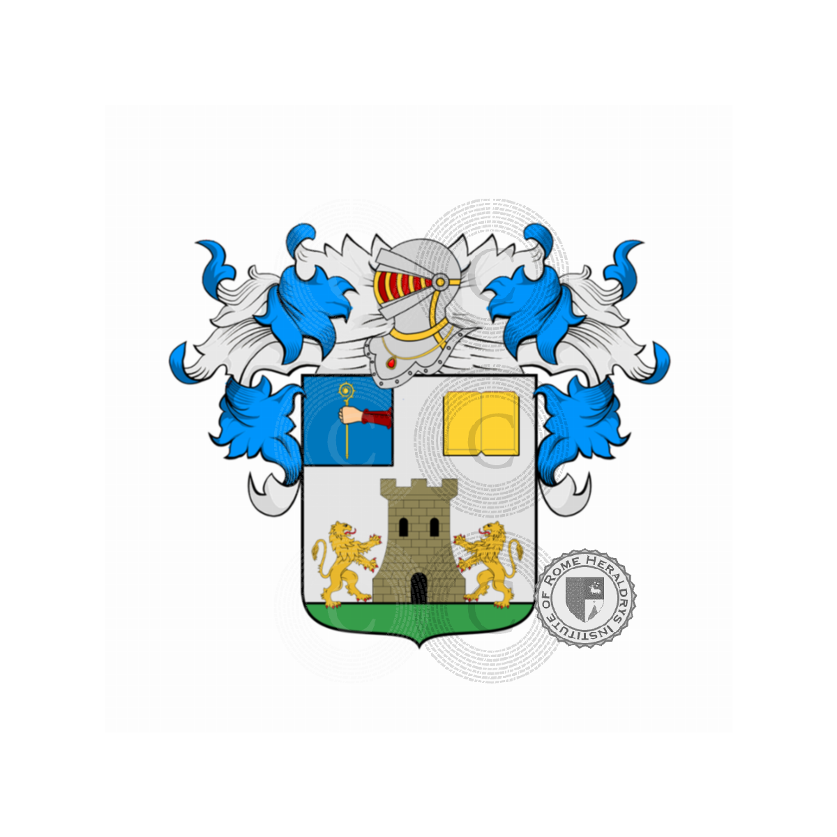 Wappen der FamilieVegini de Mazzoleni