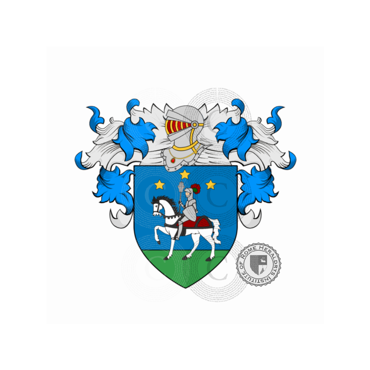Wappen der FamilieCavalieri Ducati