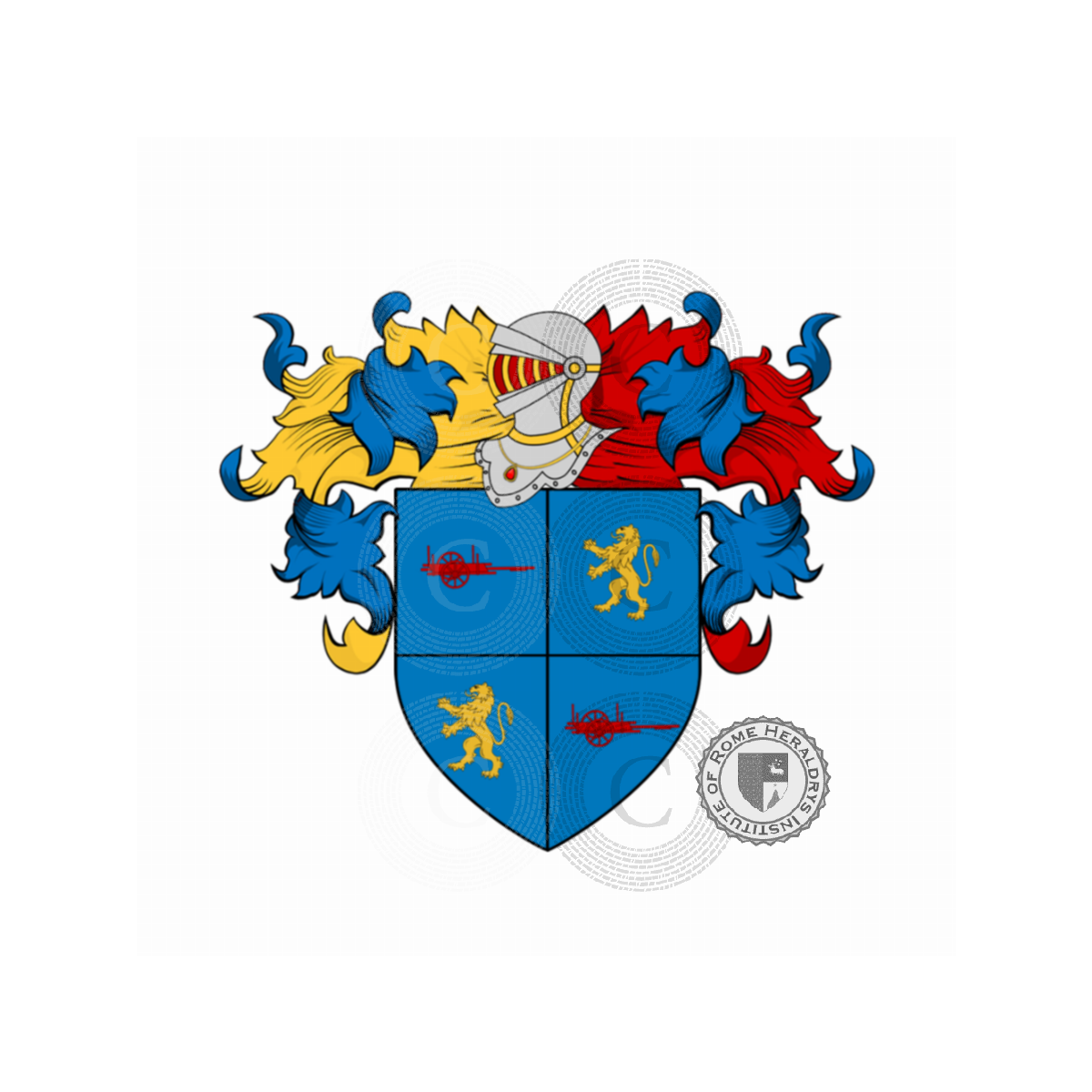 Wappen der FamiliePapafava dei Carraresi
