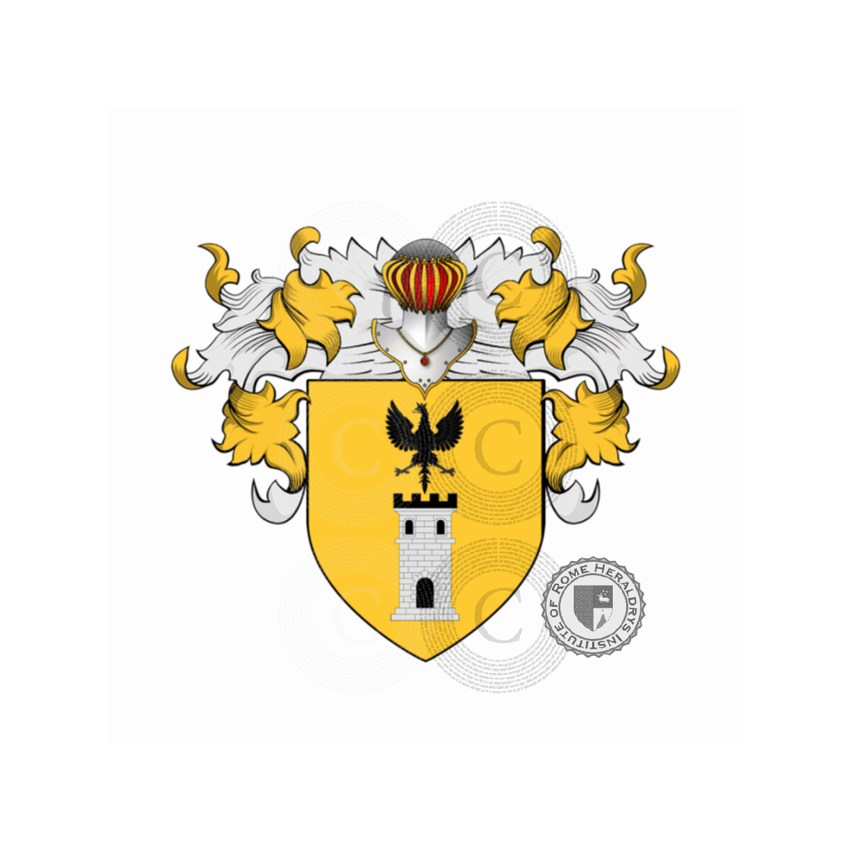 Wappen der FamilieMerlini (Forlì)