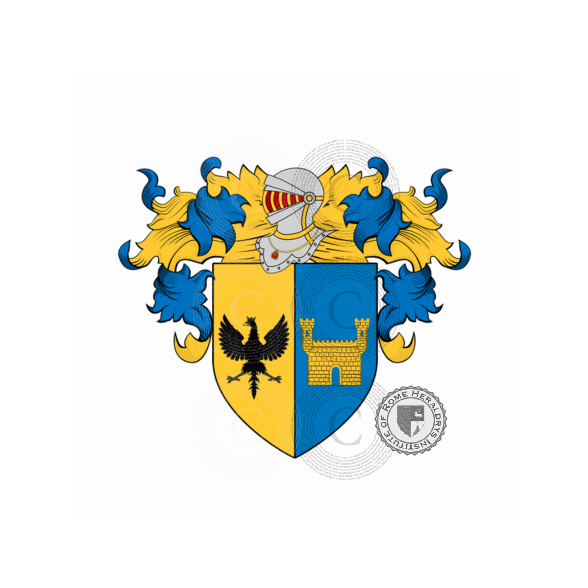 Coat of arms of familyMerlini (Lodi)