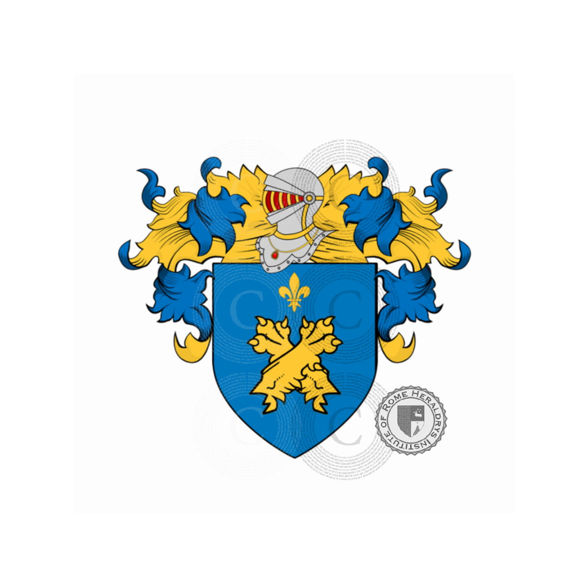 Wappen der FamilieMerlini (Brescia)