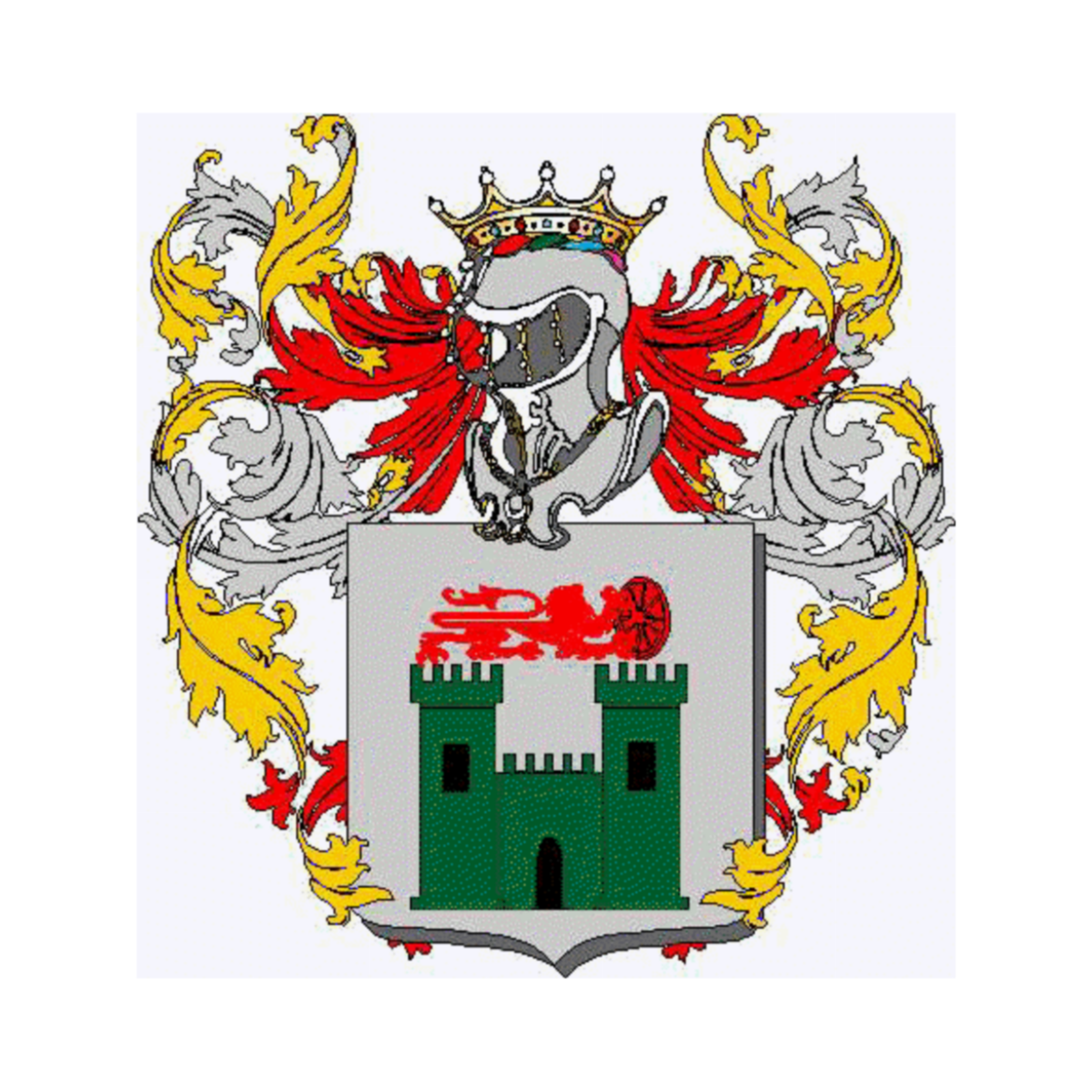 Wappen der FamilieAlbricci, Conci