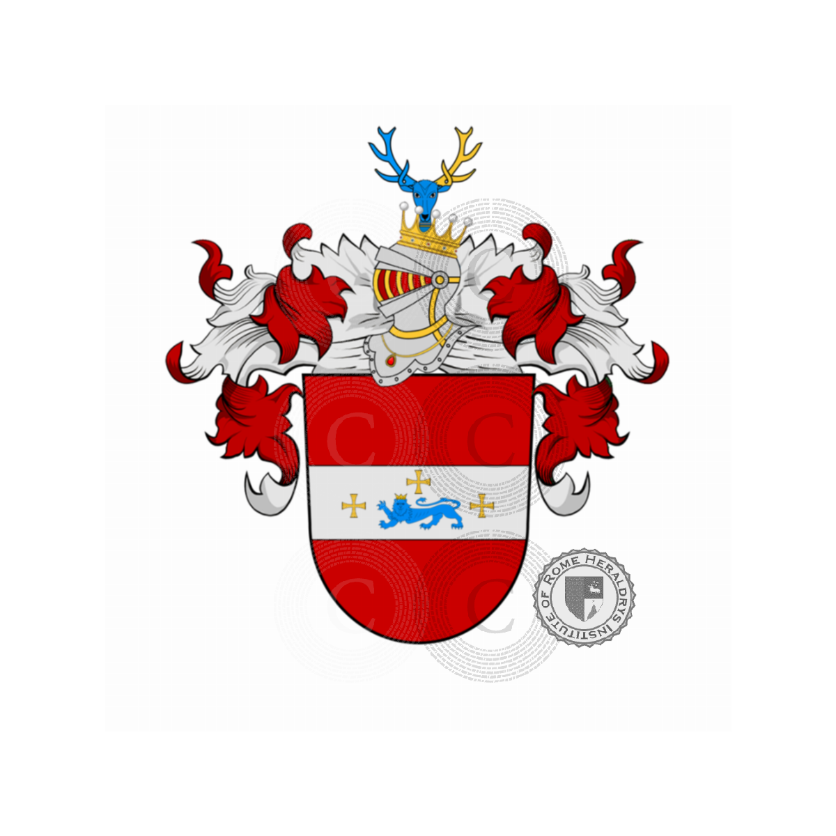 Escudo de la familiaPreiten (Prussia)