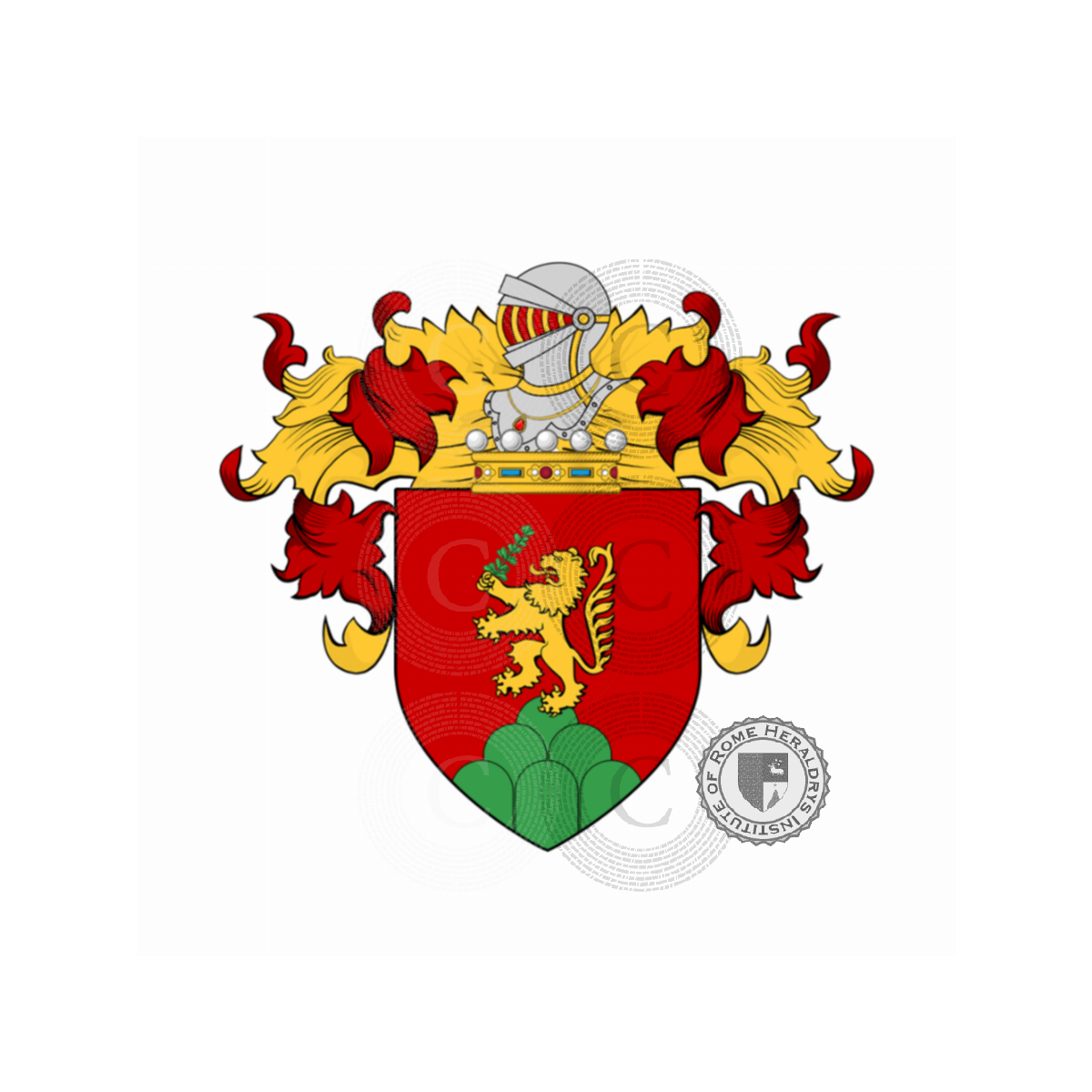 Coat of arms of familyLeonetti o Lionetti