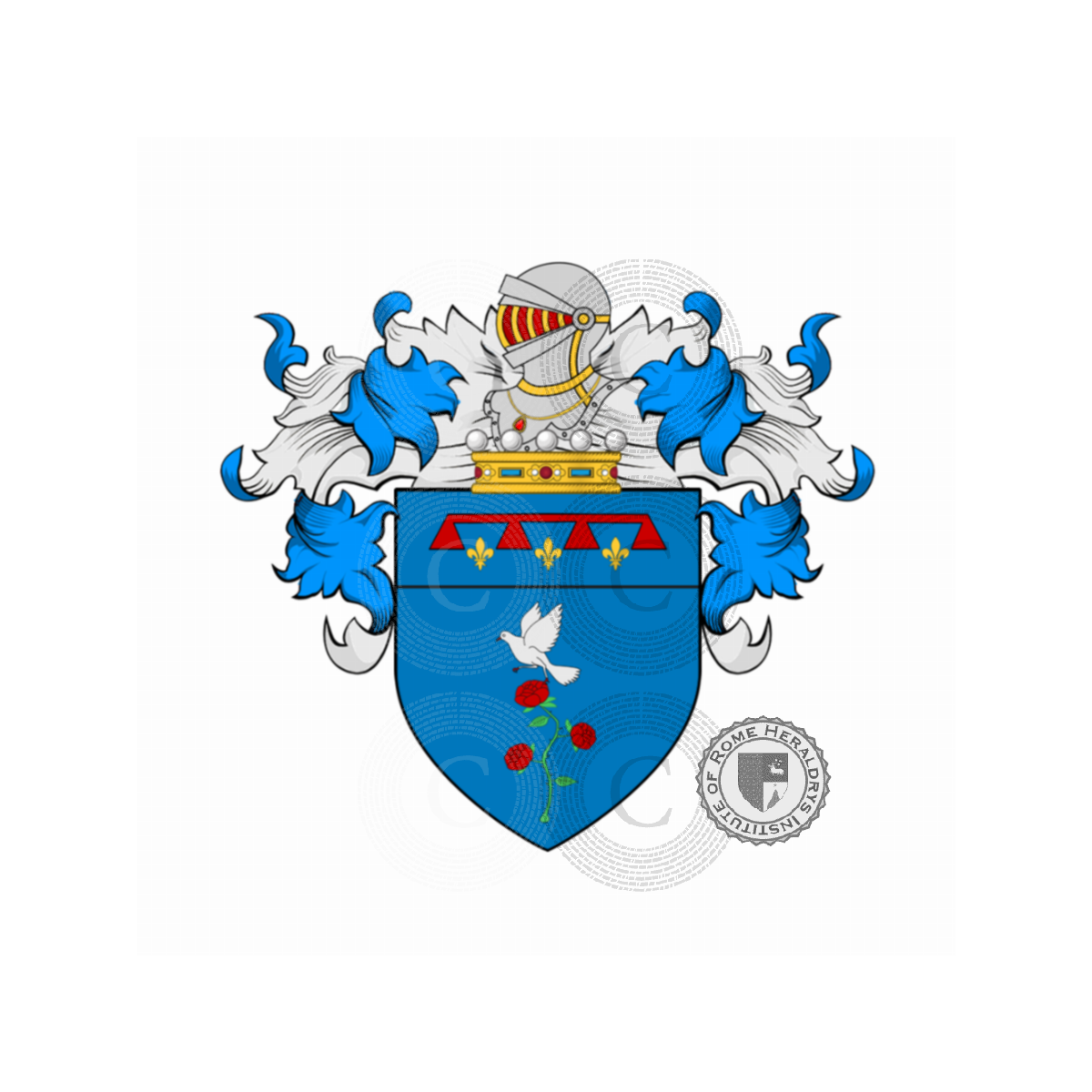 Wappen der FamilieVallini o Vallino