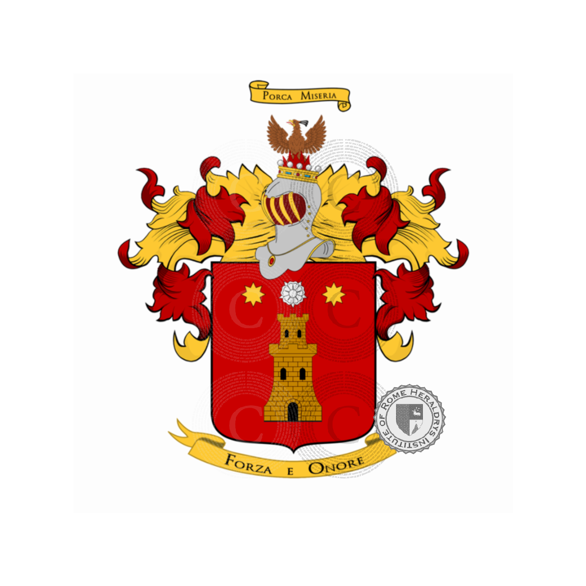 Wappen der FamilieCastellari