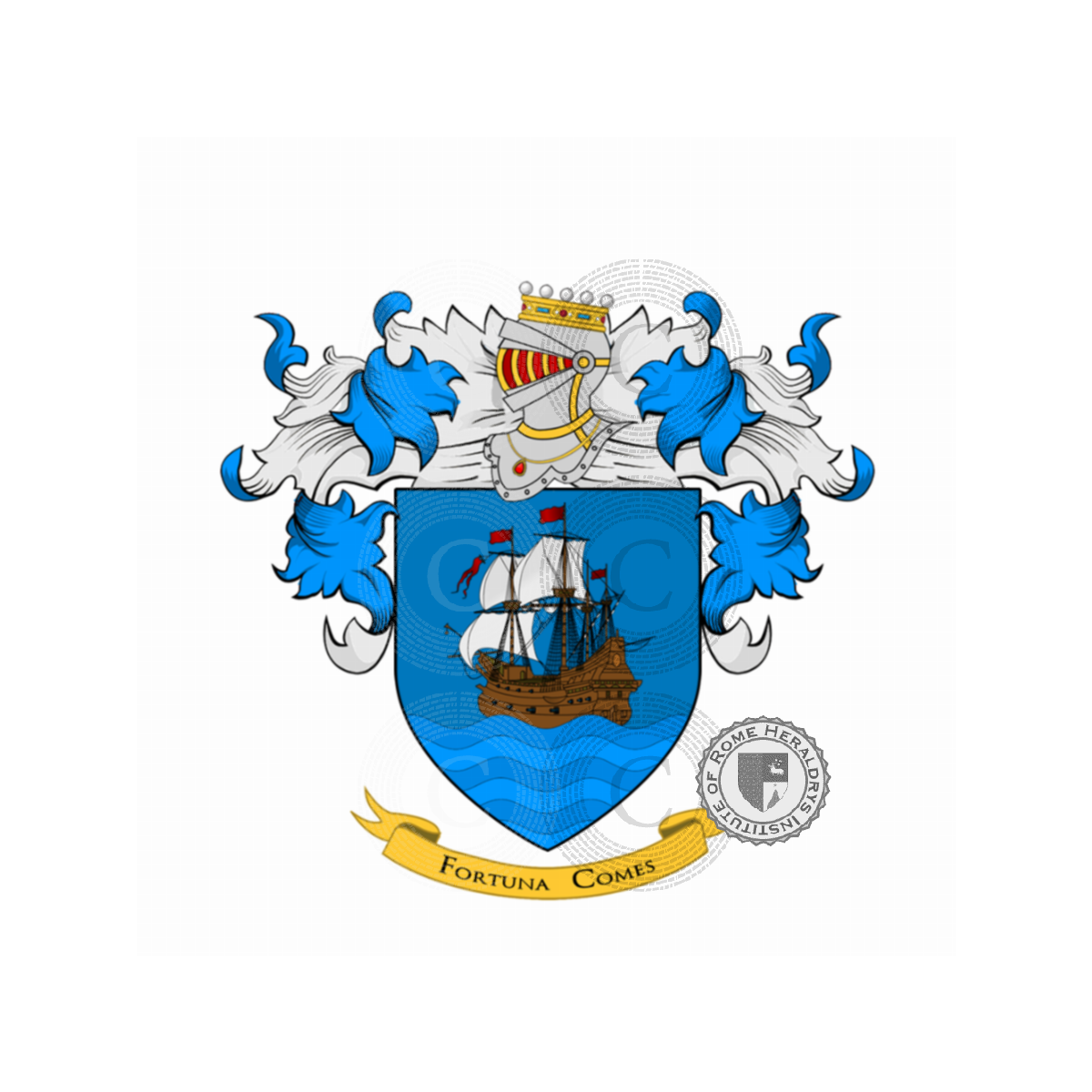 Coat of arms of familyMarro, de Mare,Marra,Marre,Marro