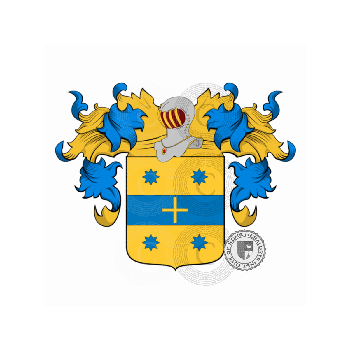 Wappen der FamilieCasini (Siena)