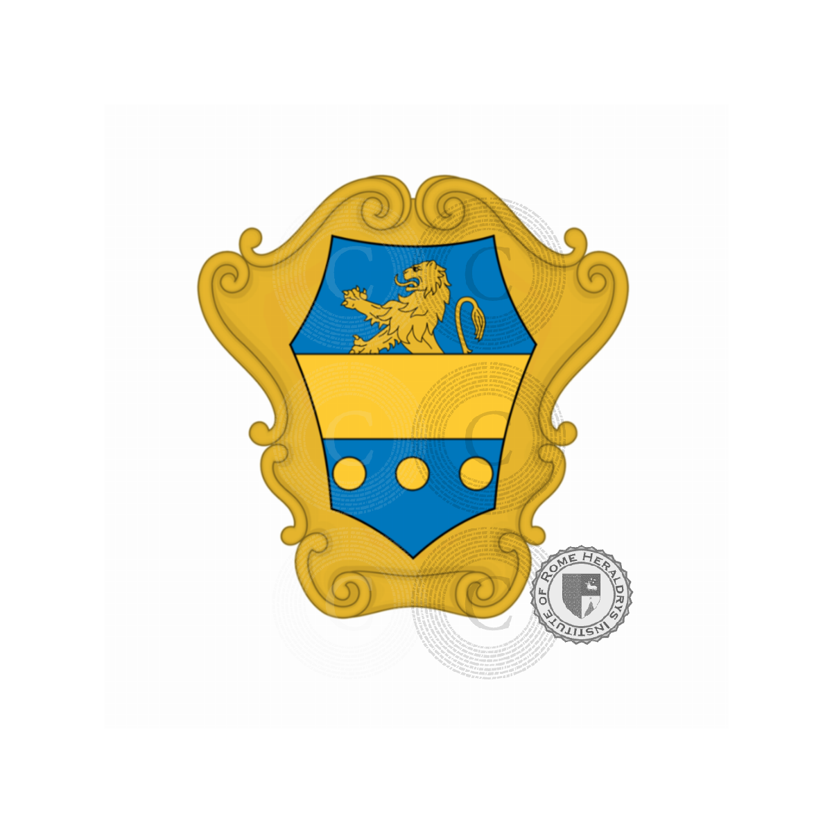 Wappen der FamilieFiorello ( dai Naselli)