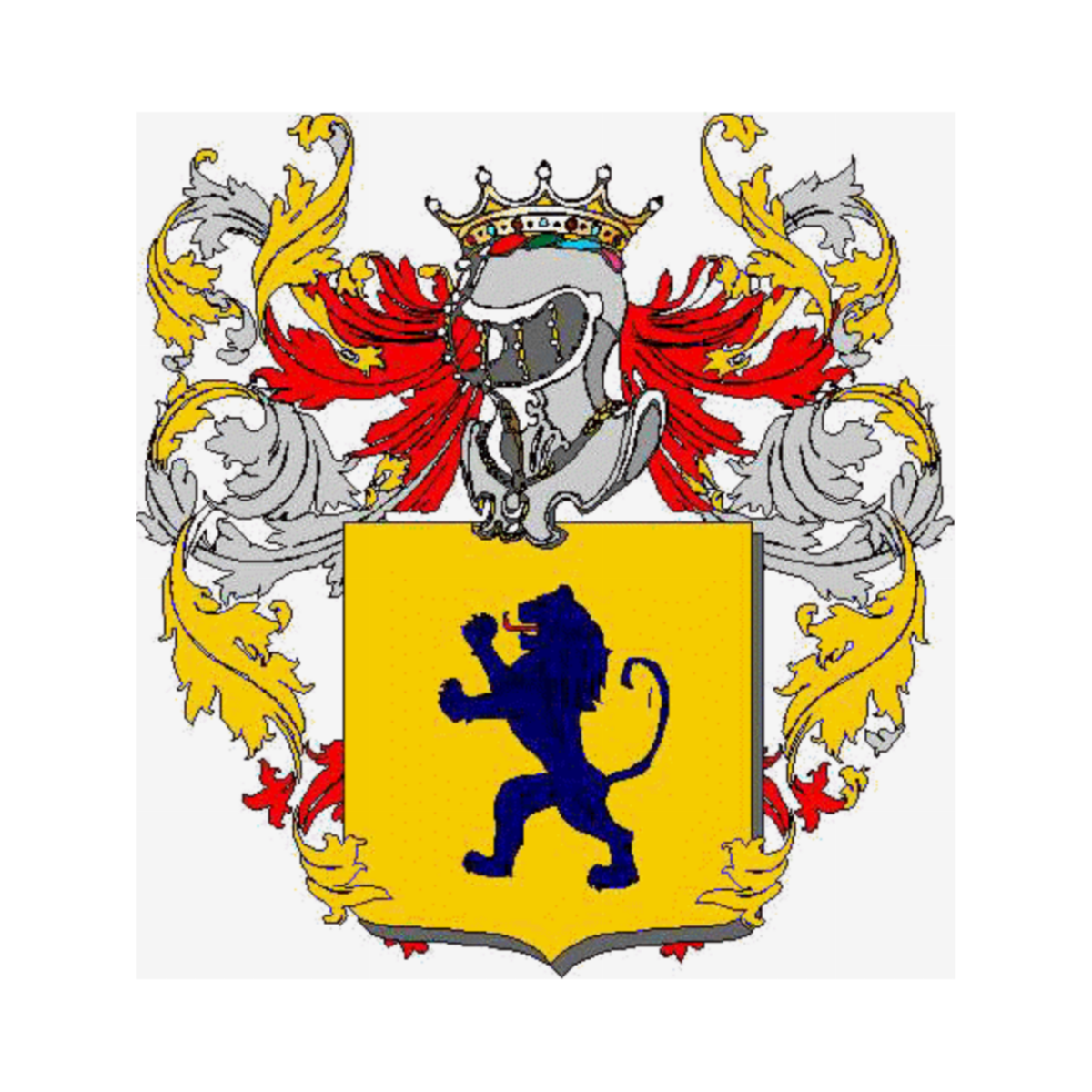 Coat of arms of family, Caracciolo di Marsicovetere,Marsicovetere