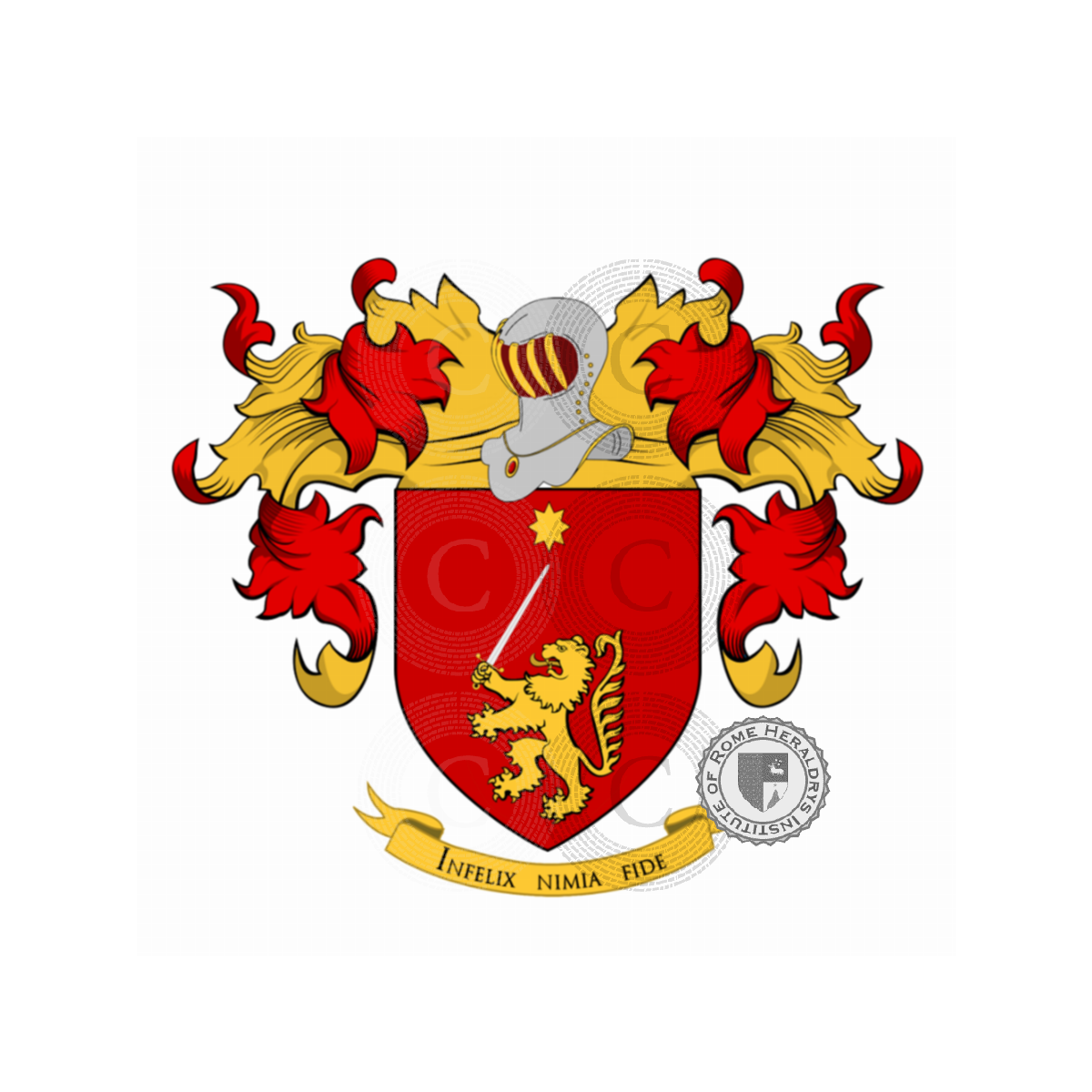 Wappen der FamilieTolentino, Minuti
