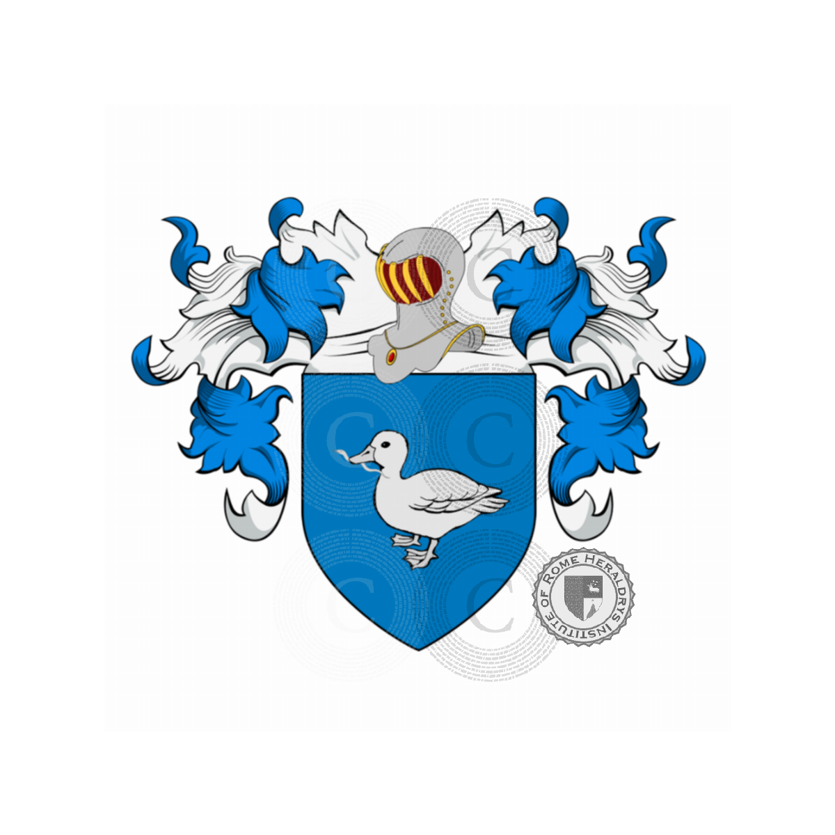 Coat of arms of familyPaparoni o Paparo, Bandinelli,Paparo,Paparone