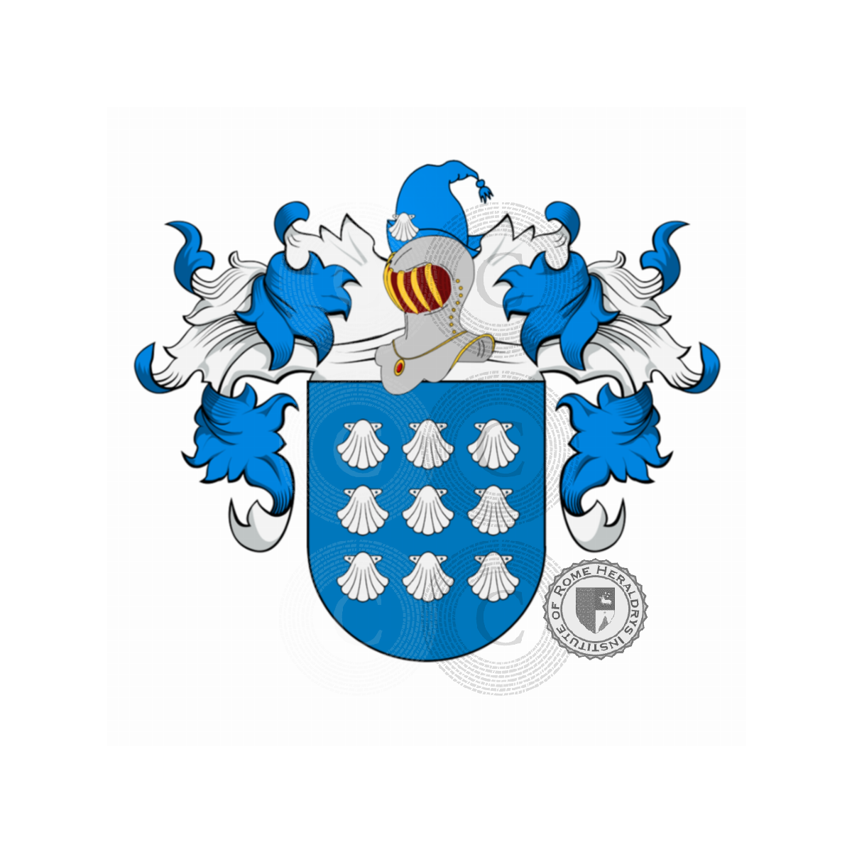 Wappen der FamilieCalçada, Calça,Calçada,Calsa