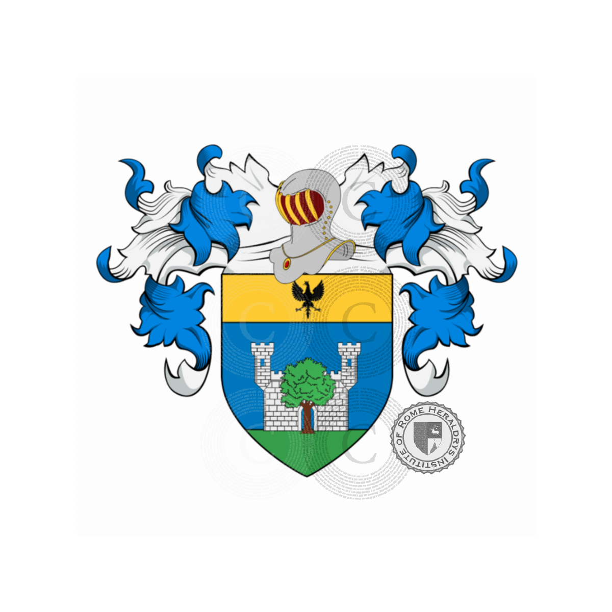 Escudo de la familiaCarpani (Alessandria), Carpano
