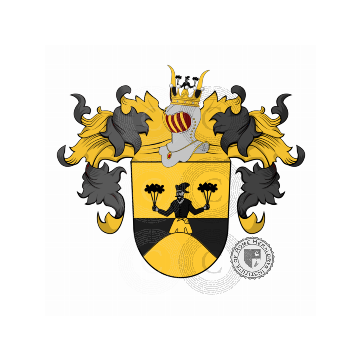 Escudo de la familiaHohenberger (Bavière)