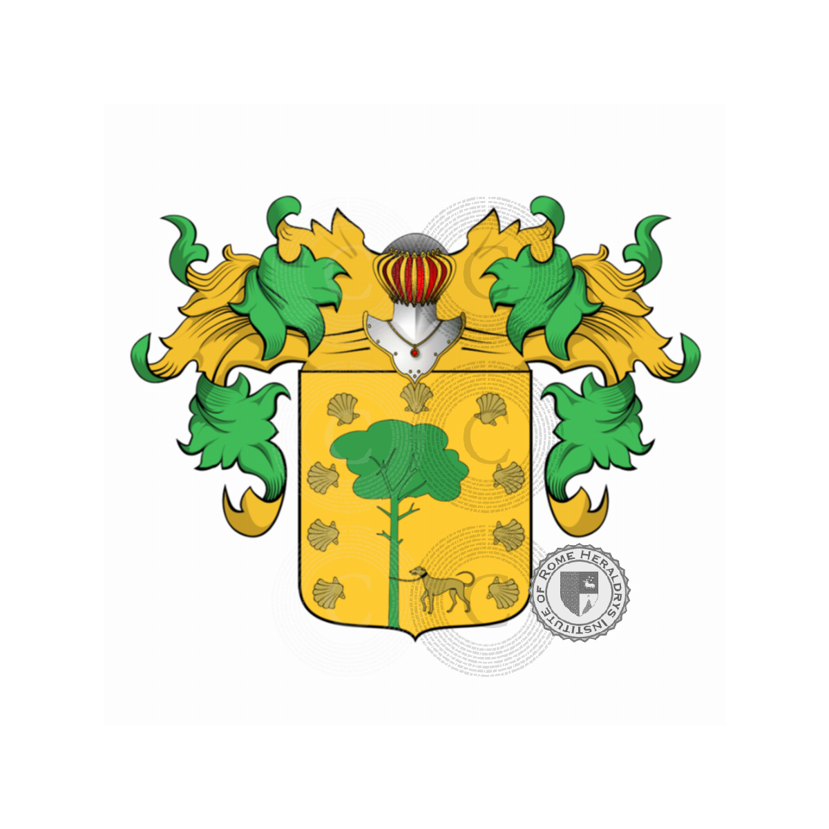 Escudo de la familiaFernandez (Sicilia)