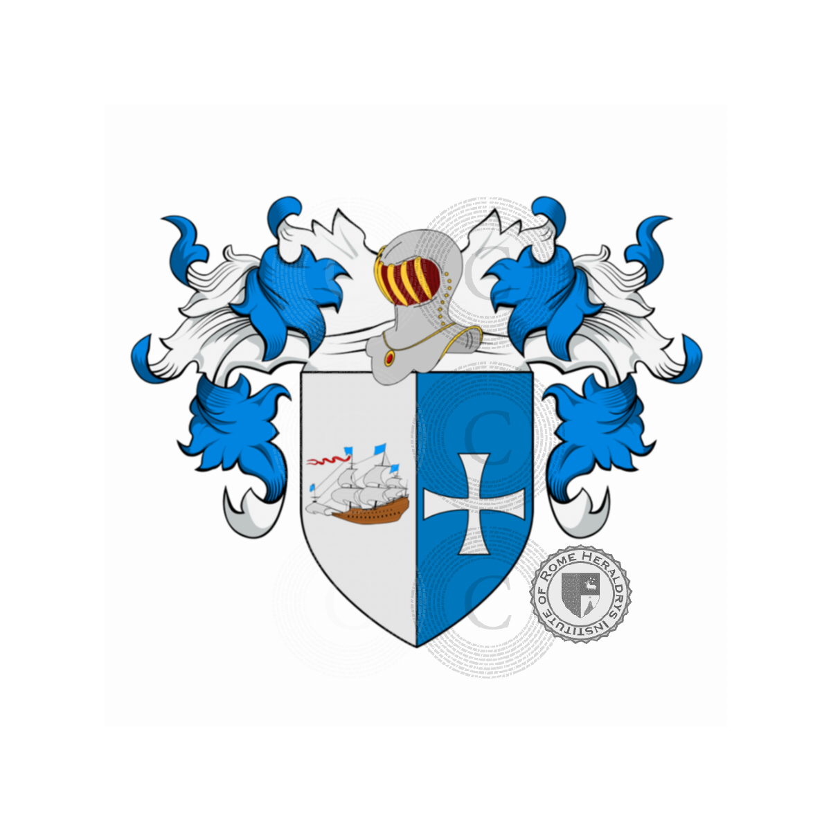 Wappen der FamilieTaravella, Alidosi,Alidossi