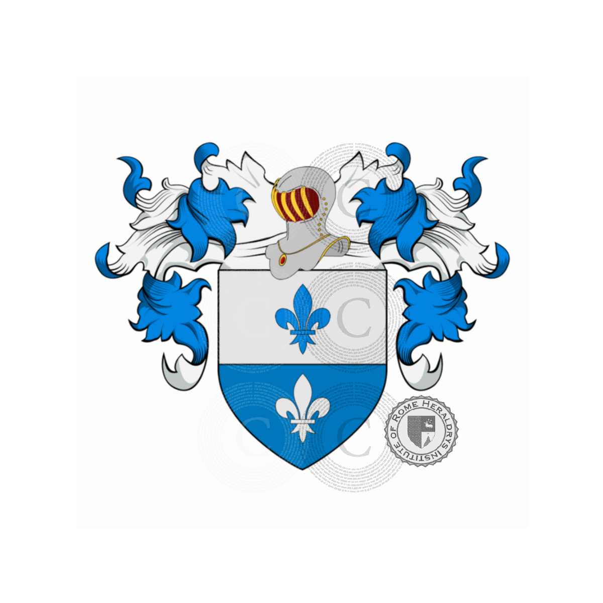 Escudo de la familiaMontini (Castelfranco , Asolo)