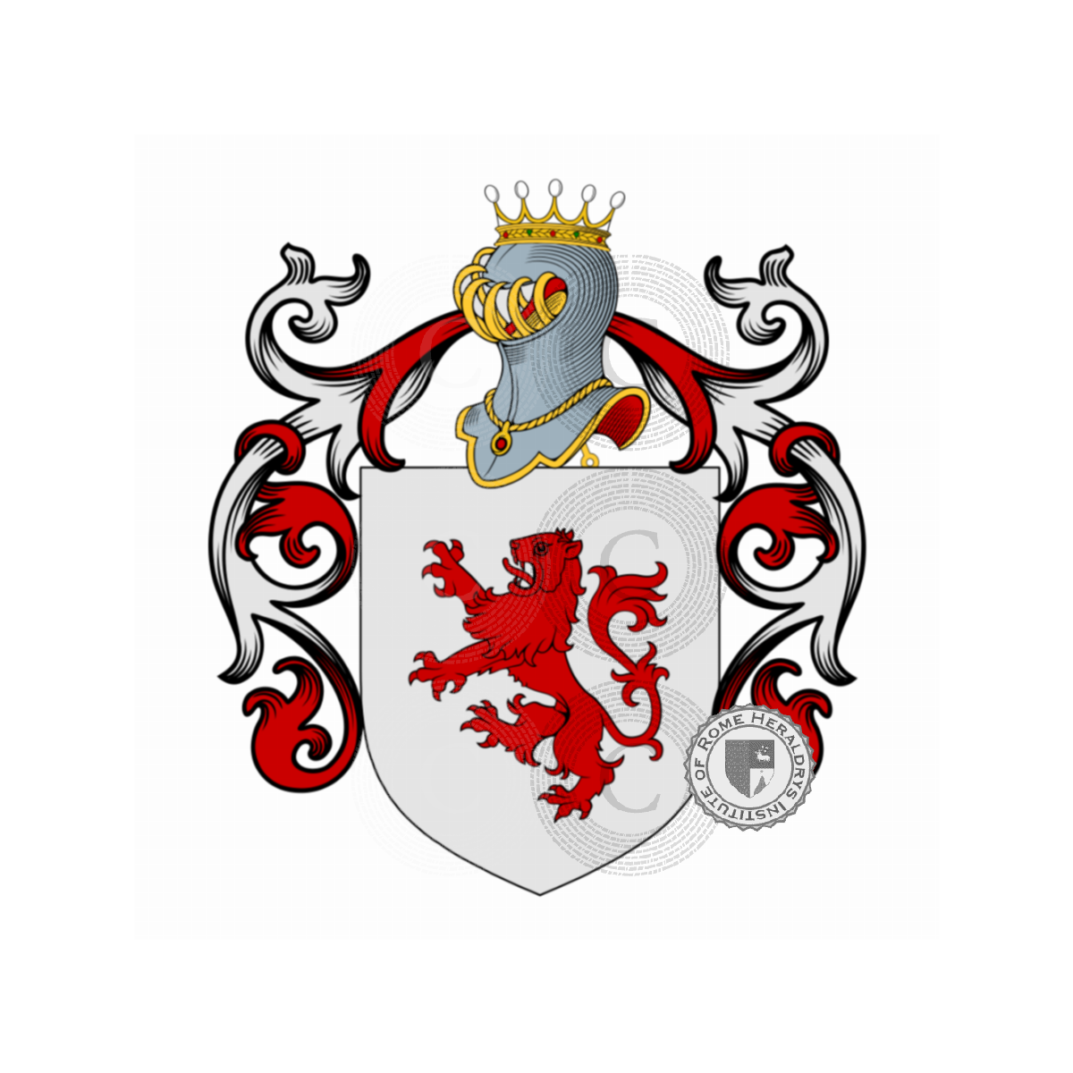 Wappen der FamilieTucci, Campiglia,del Campiglia,Tucci del Campiglia