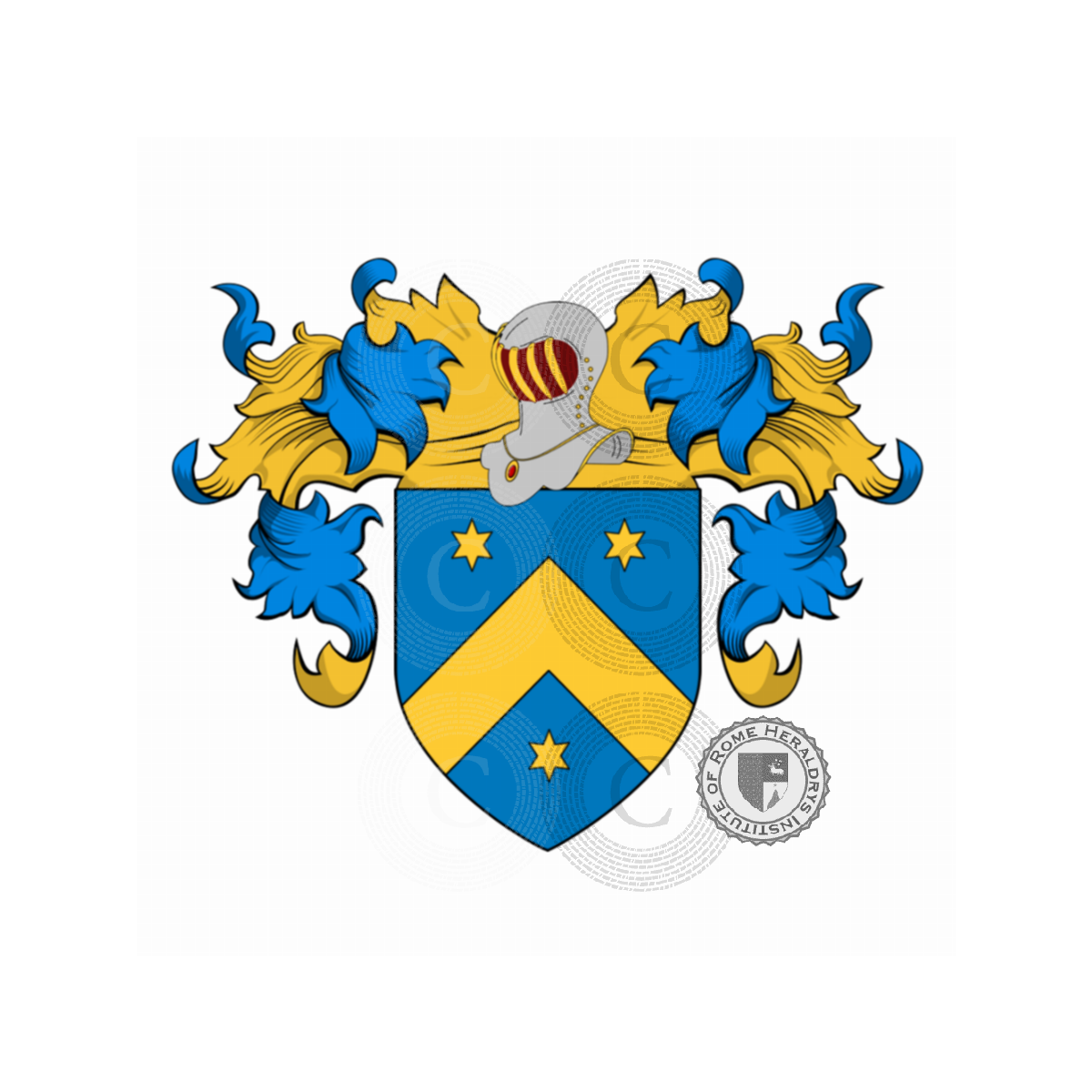 Escudo de la familiaTucci del Campiglia, da Siena,dalle Nave,de Nave