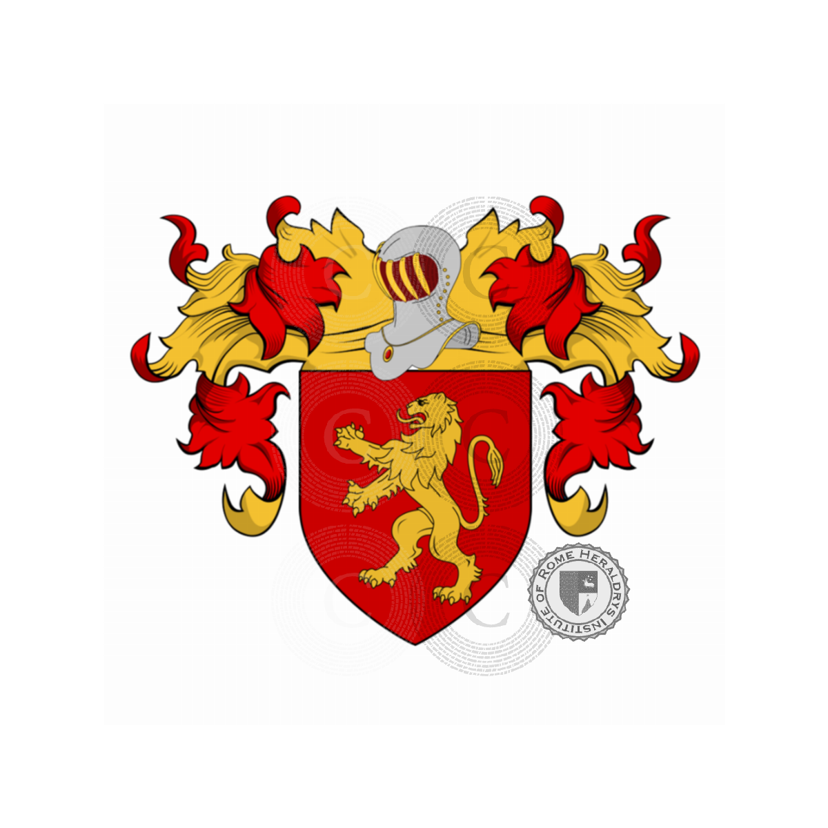 Escudo de la familiaSacco (Sicilia)