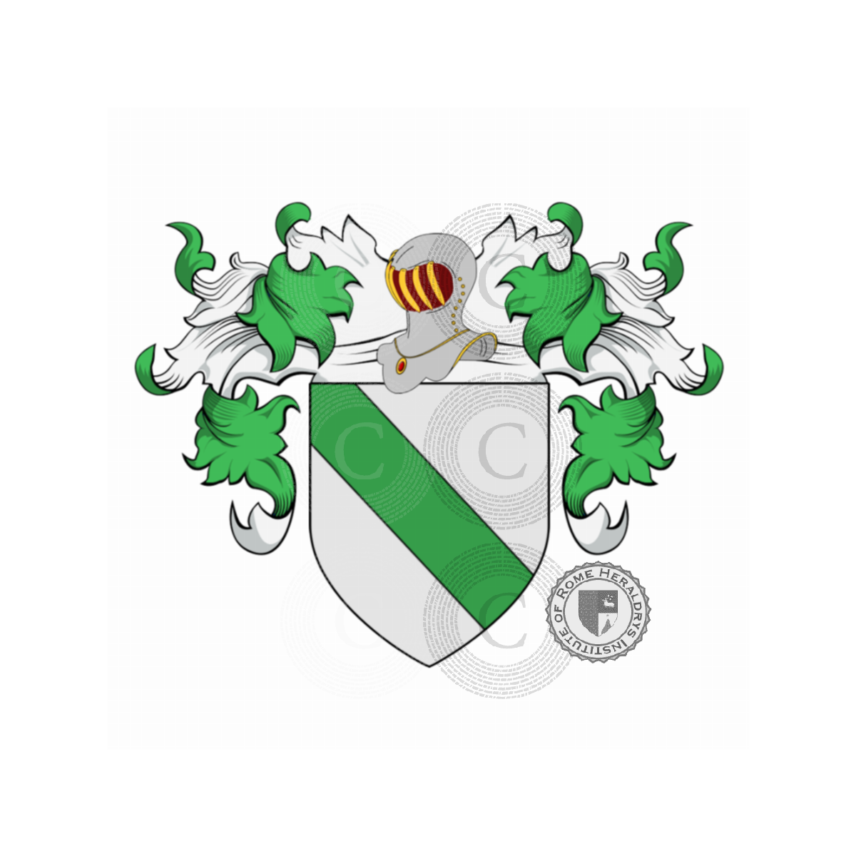 Escudo de la familiaSacco (Verona)