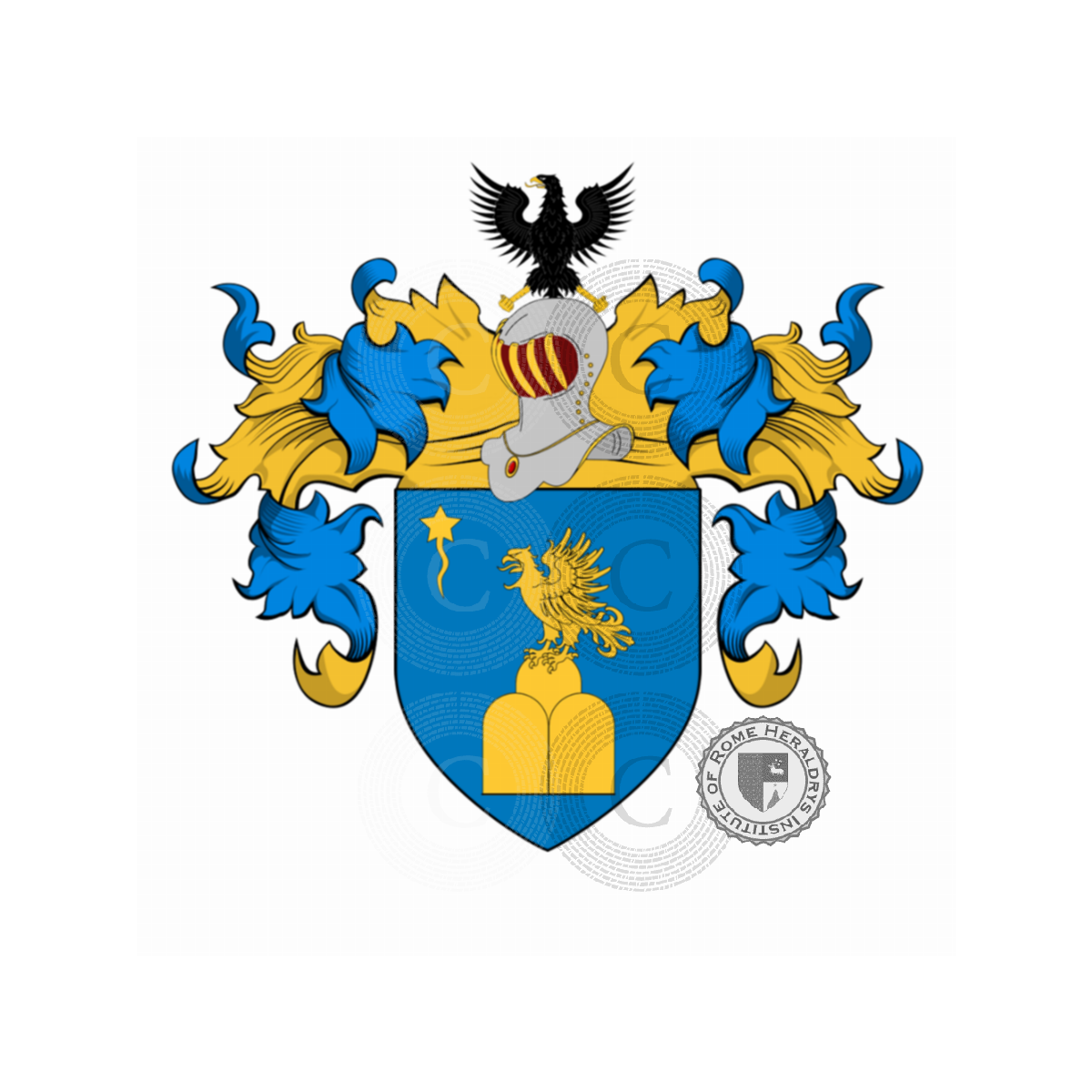 Wappen der FamilieTironi o Tirone, Teroni,Tirone